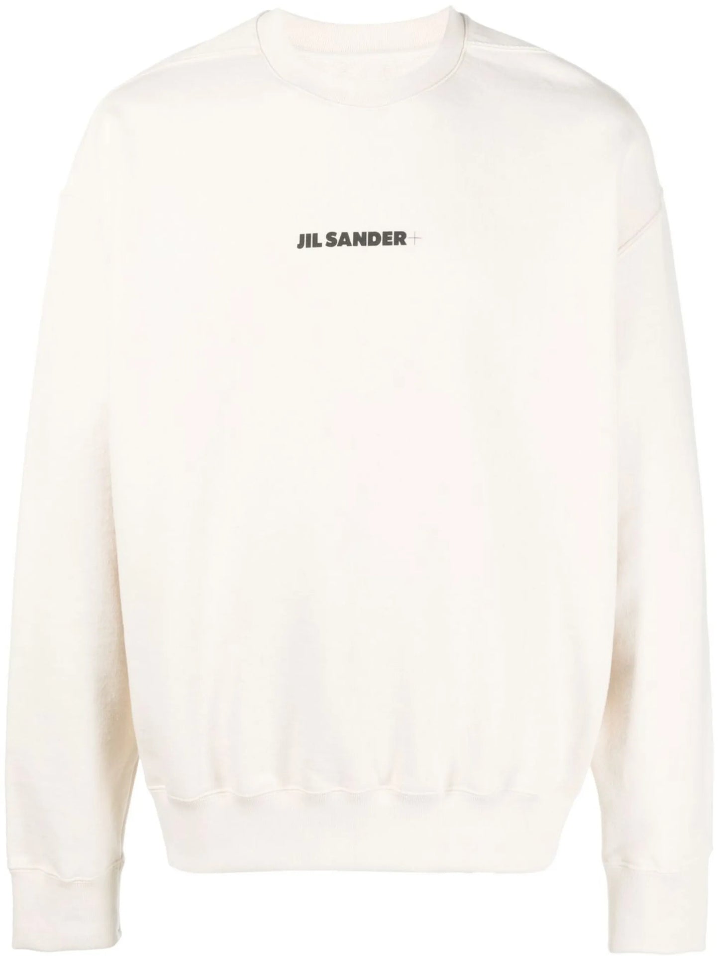logo-print crew neck sweatshirt