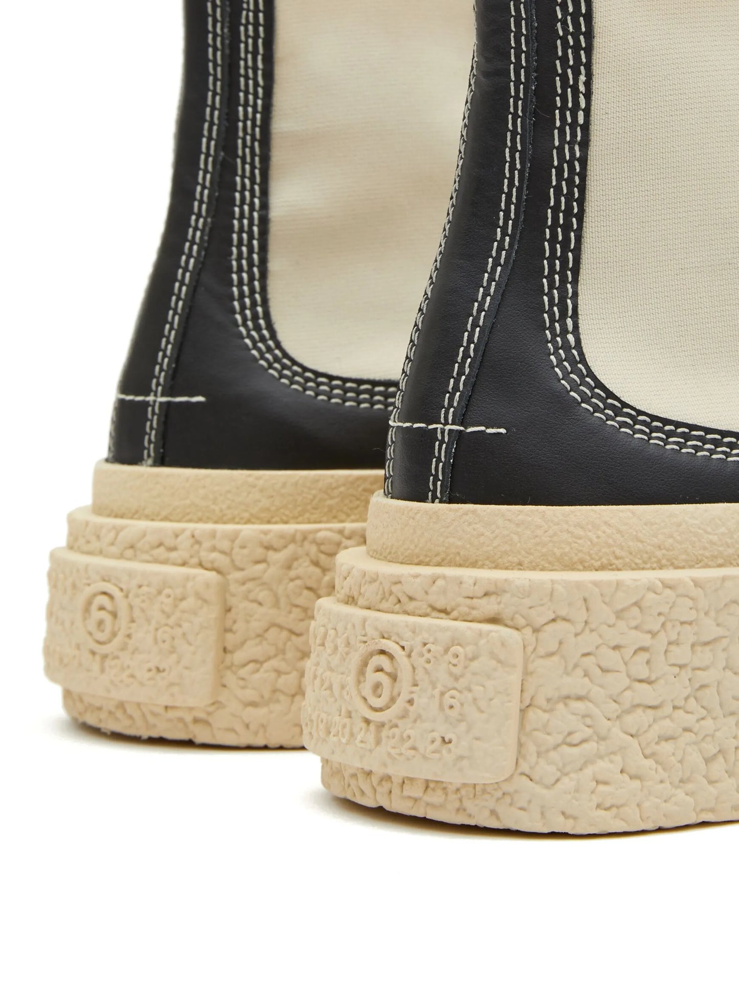 round-toe leather boots