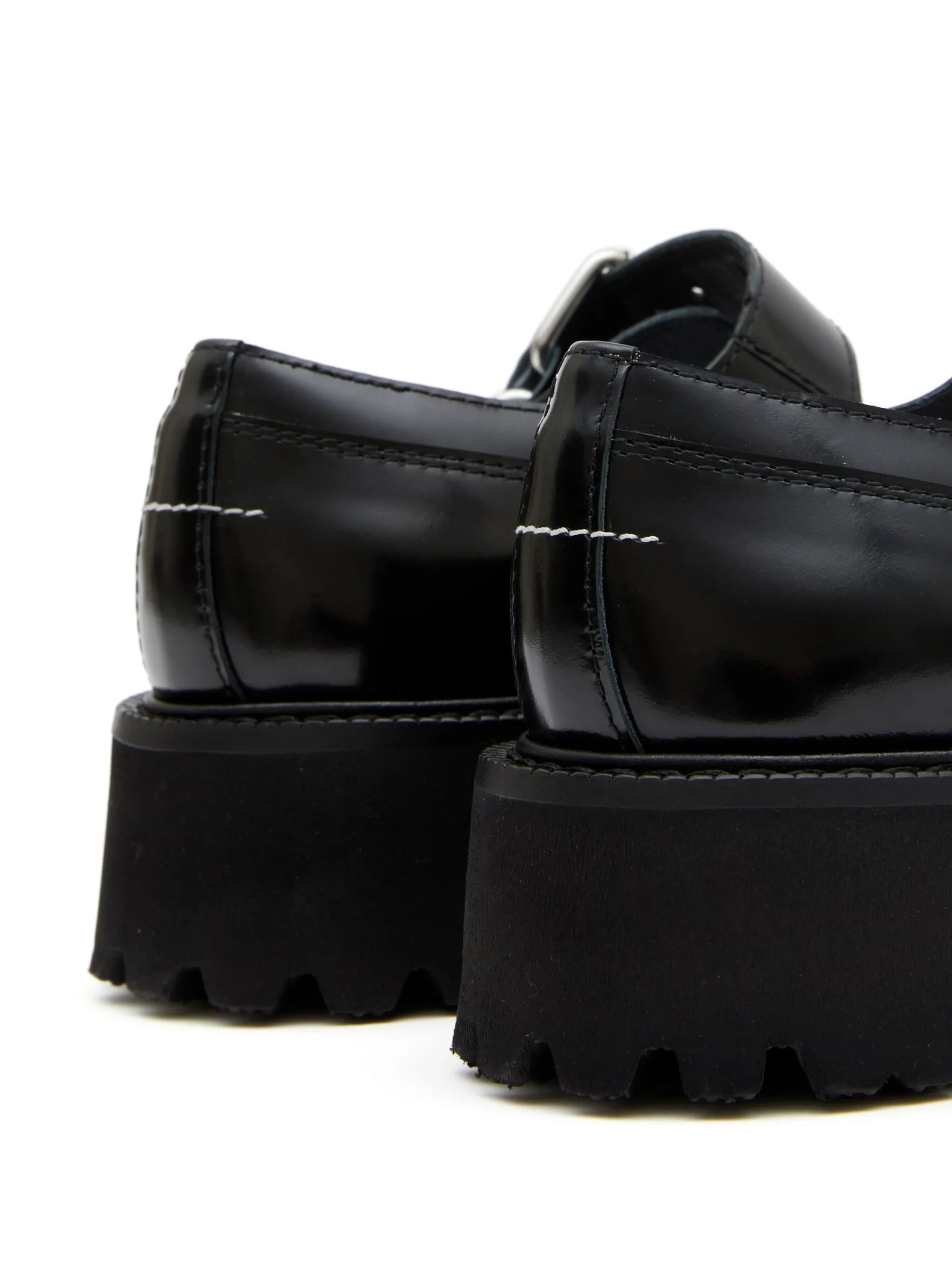 leather Mary Jane shoes