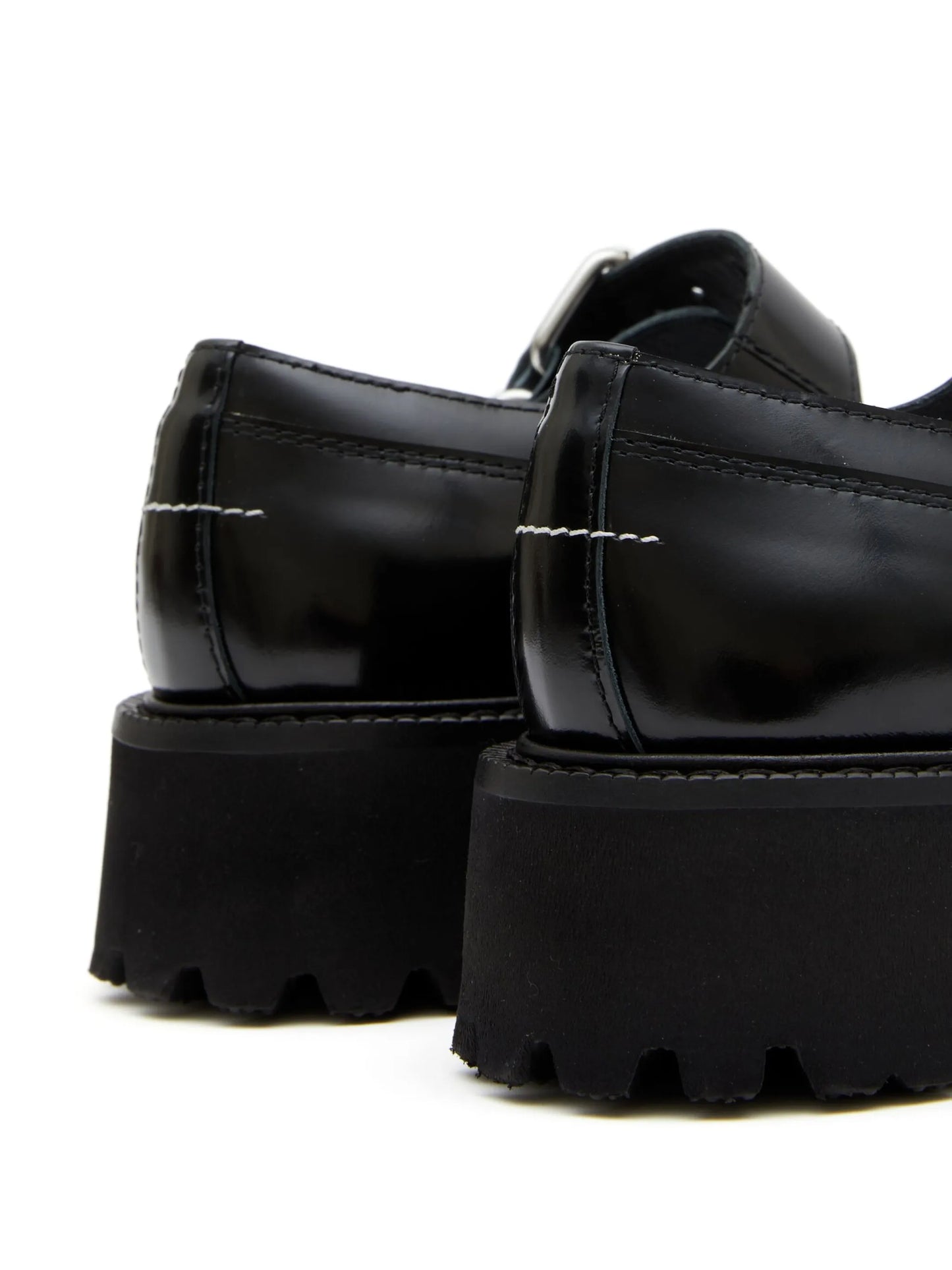 leather Mary Jane shoes