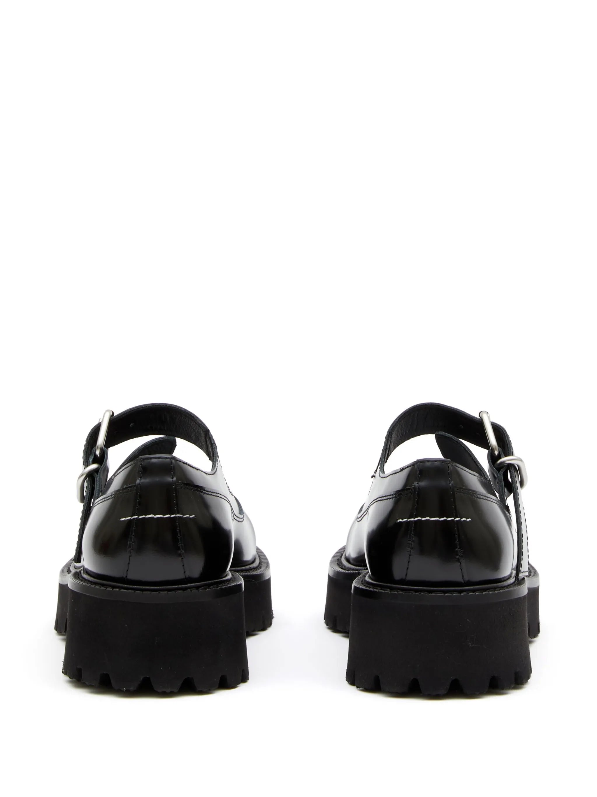 leather Mary Jane shoes