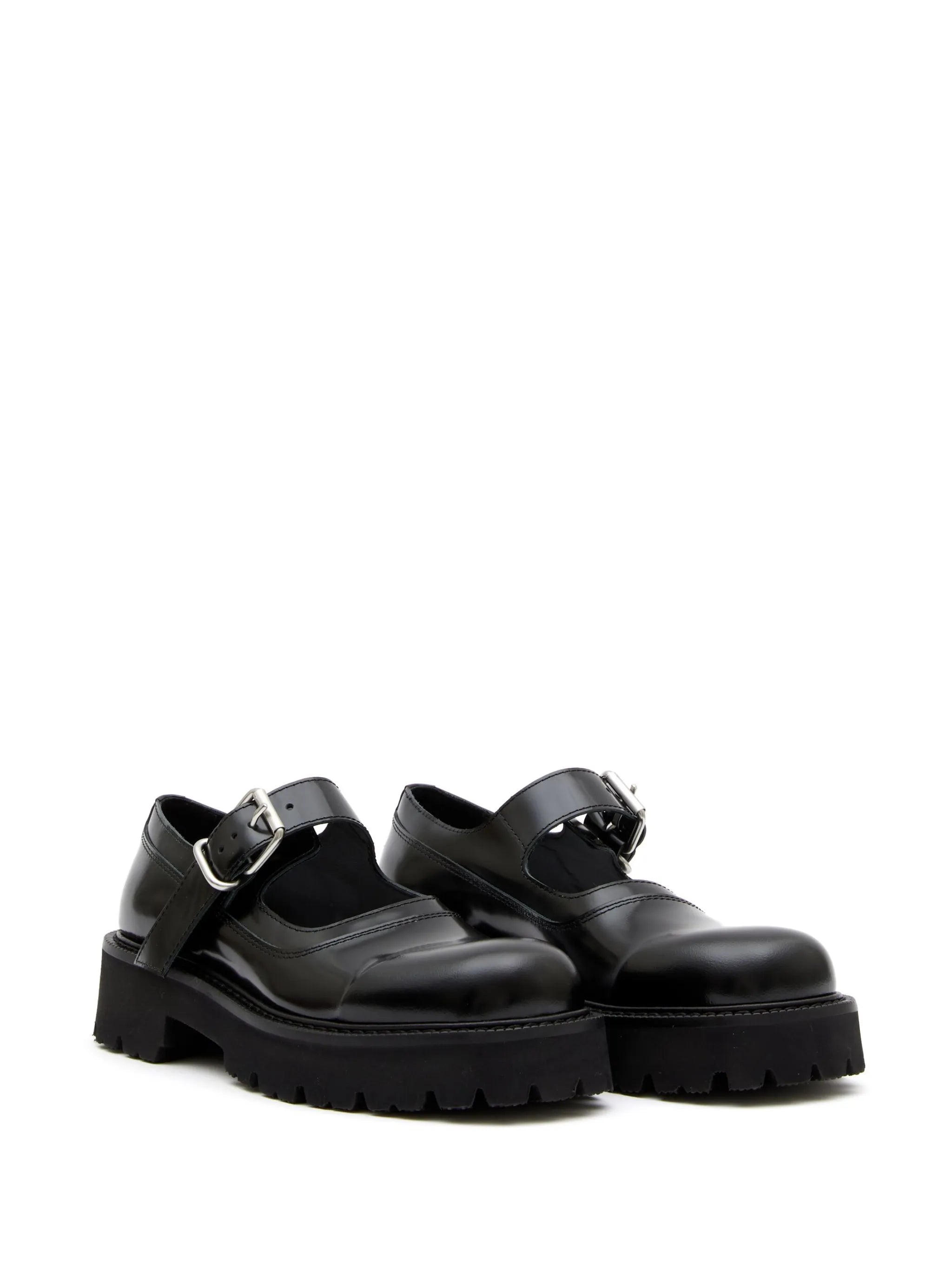 leather Mary Jane shoes