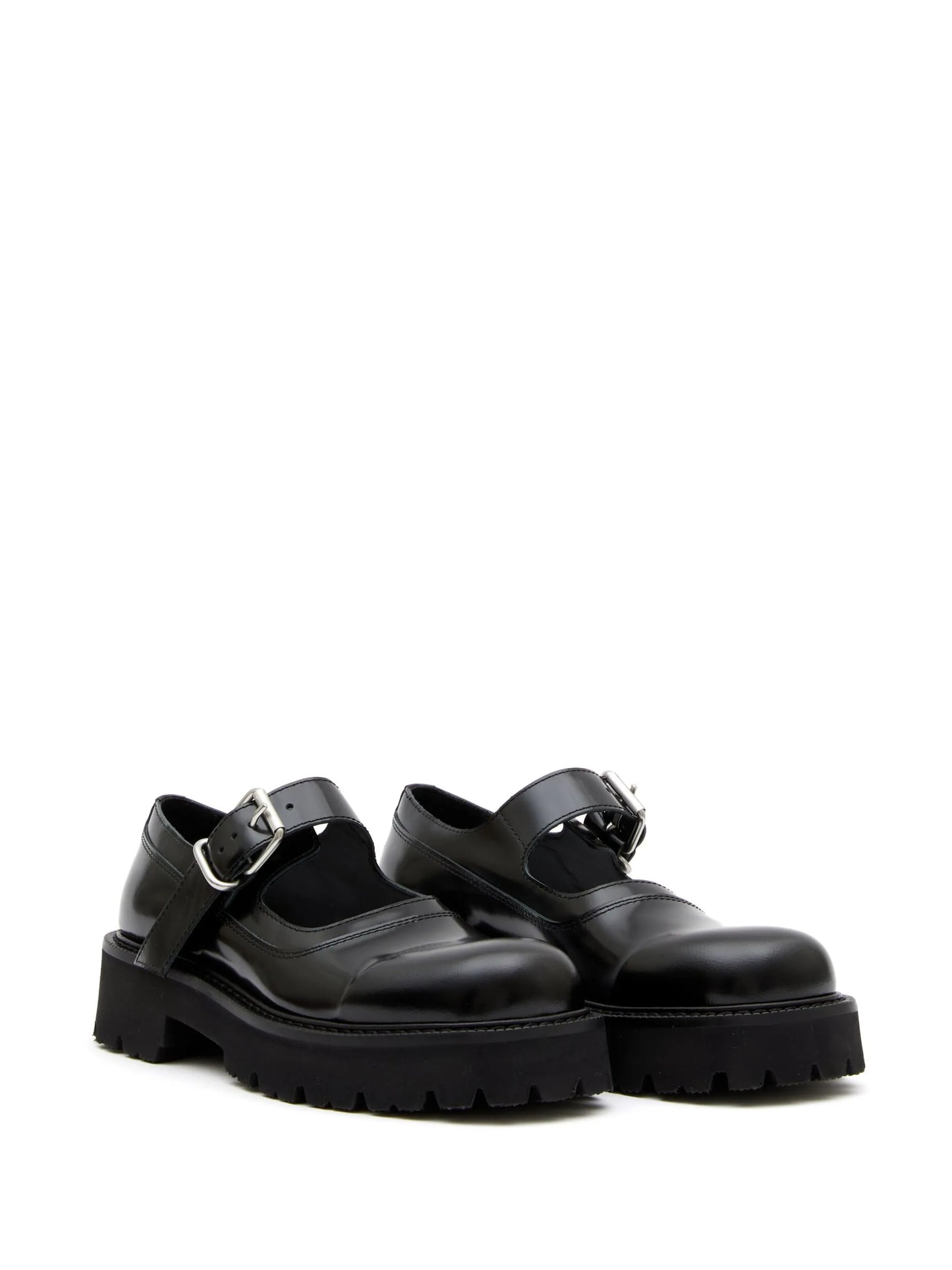 leather Mary Jane shoes