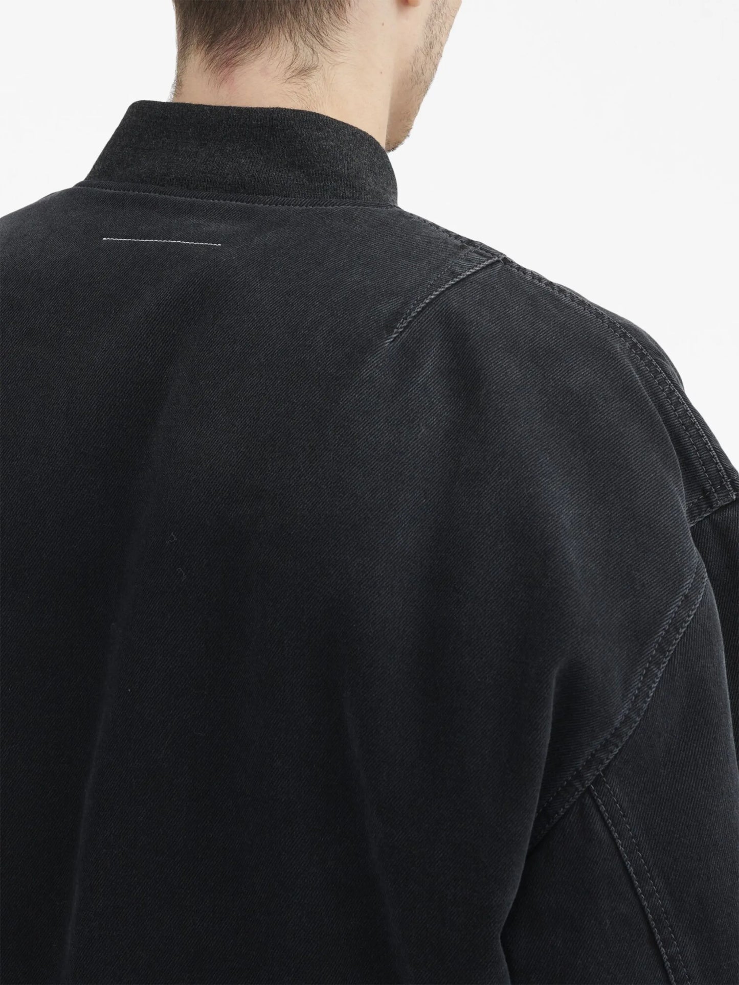 denim bomber jacket