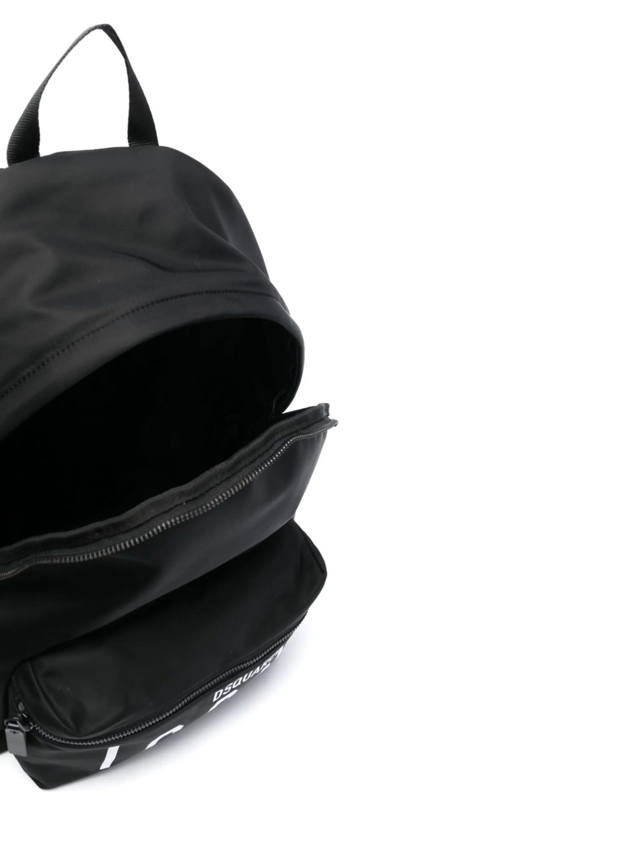 Icon logo-print backpack