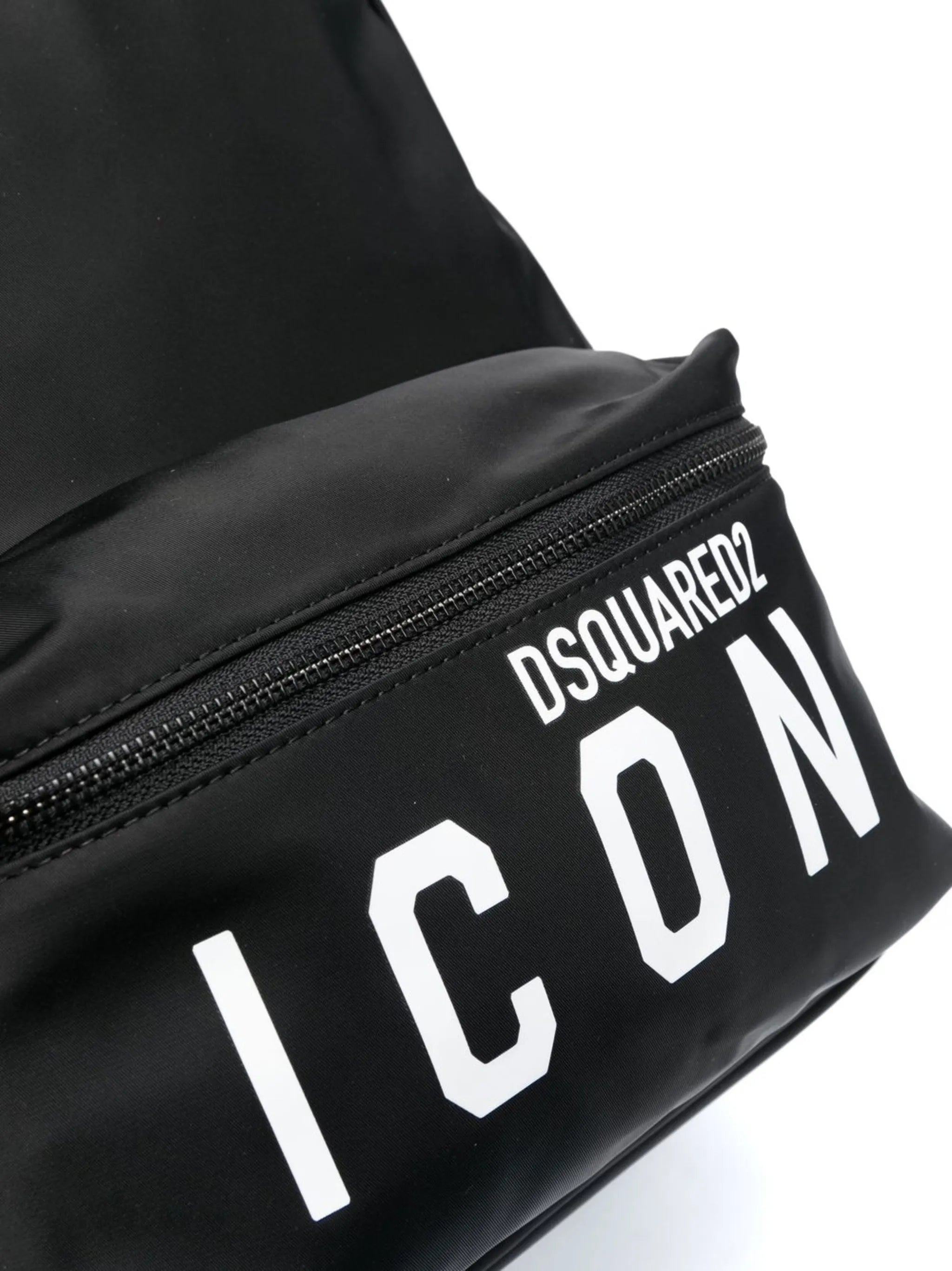 Icon logo-print backpack