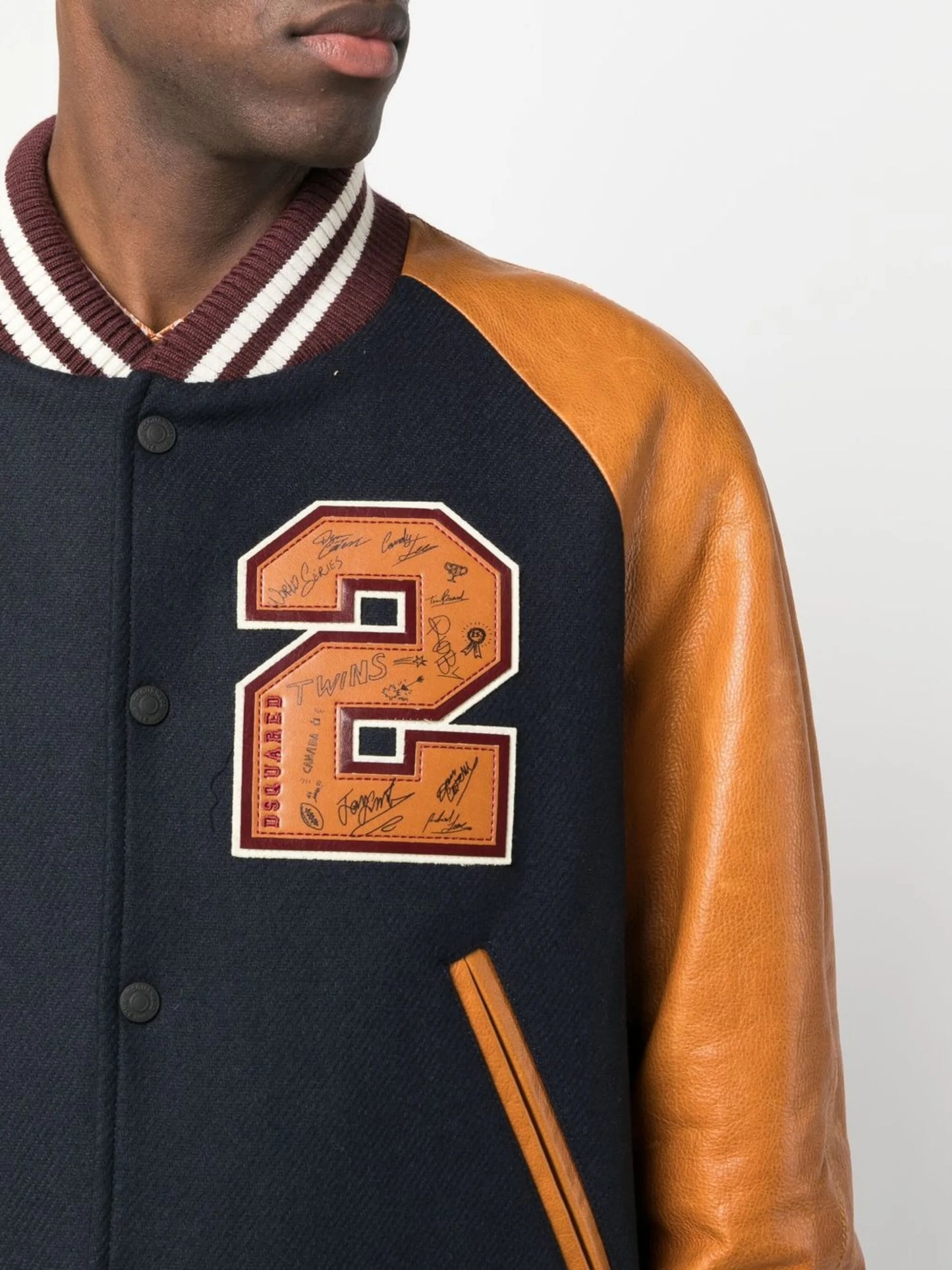 wool-blend varsity jacket