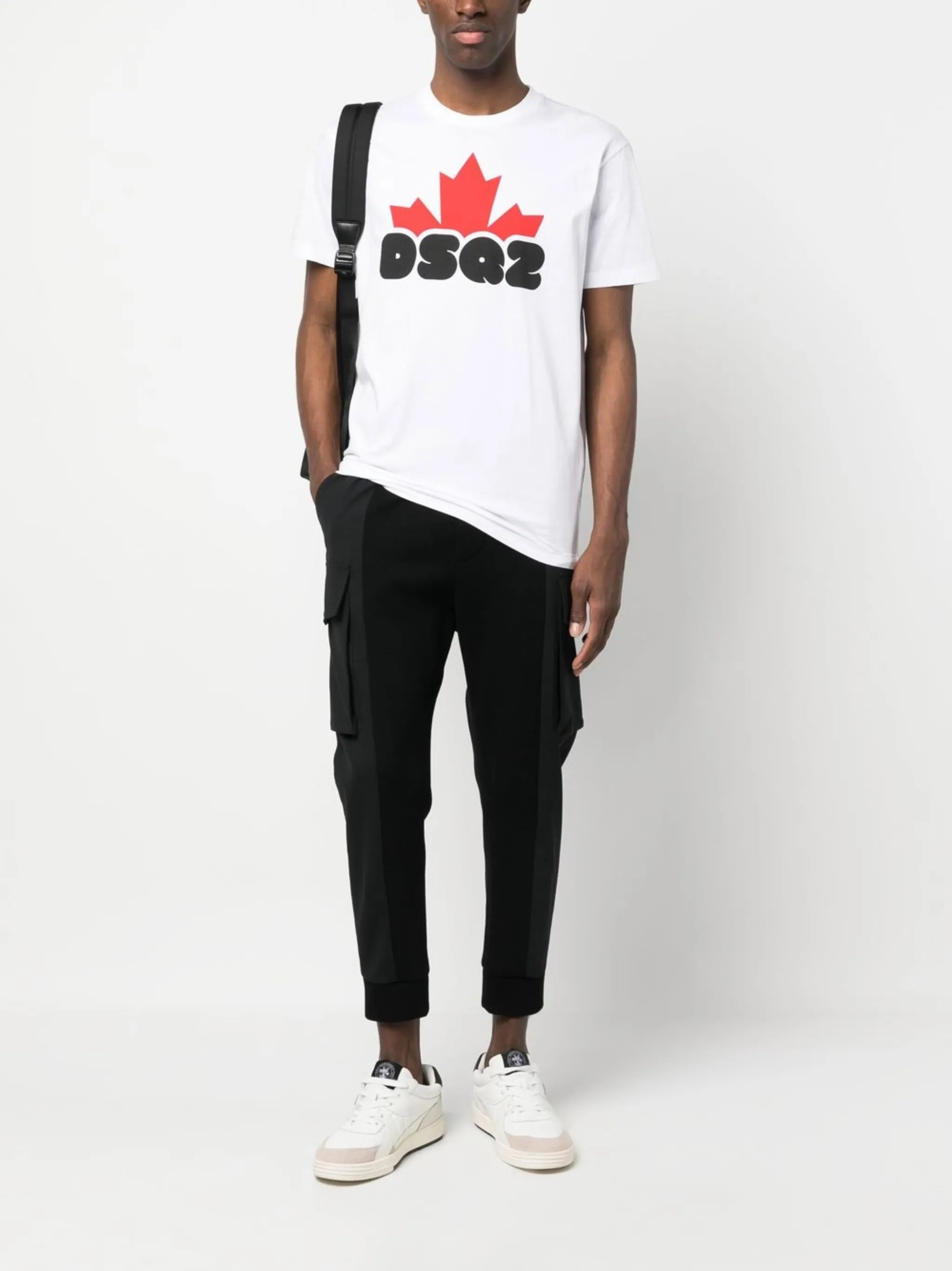DSQ2-print short-sleeve T-shirt