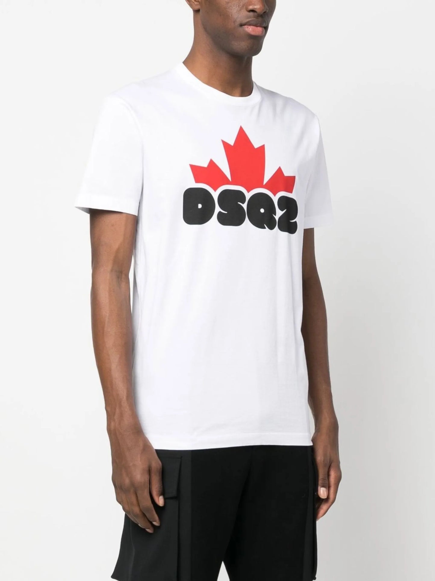 DSQ2-print short-sleeve T-shirt