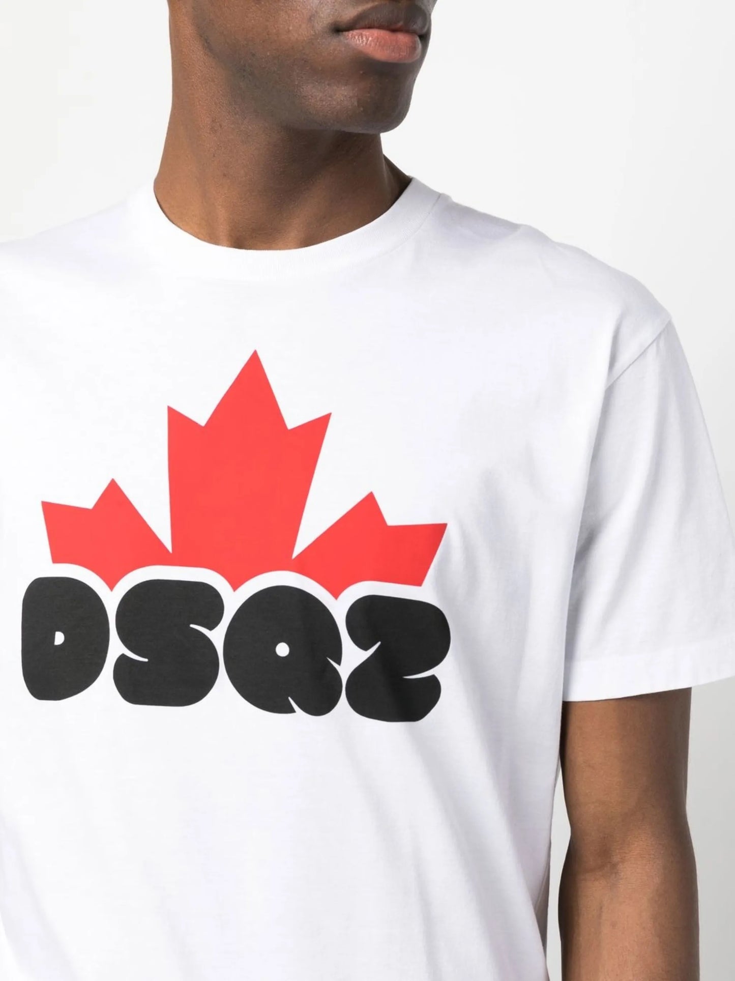 DSQ2-print short-sleeve T-shirt