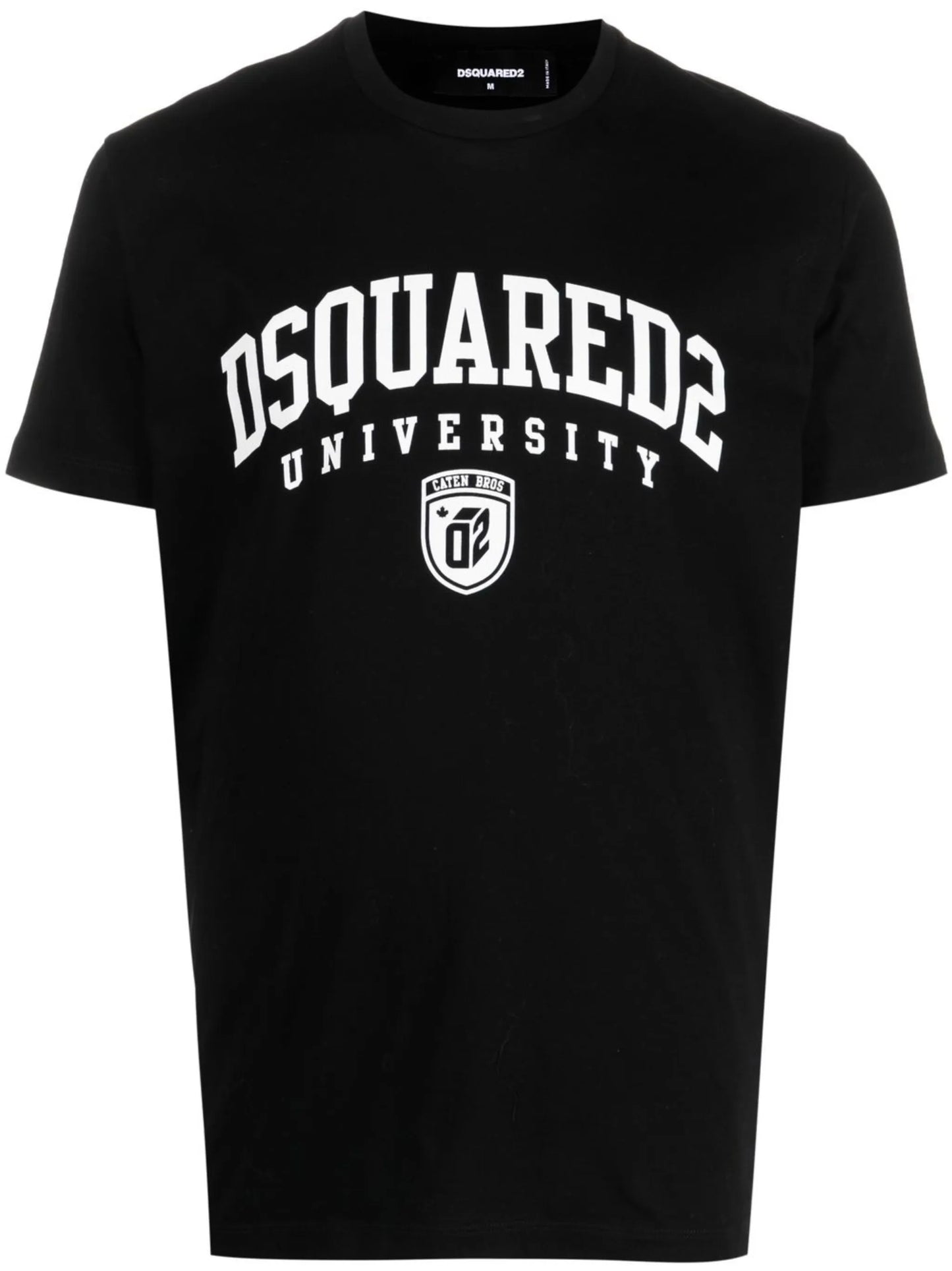 University print short-sleeve T-shirt