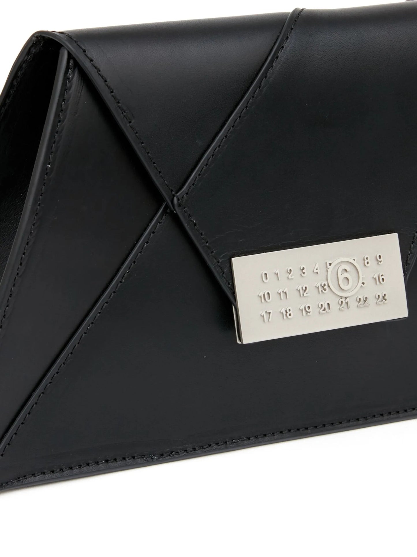 medium Numeric embossed crossbody bag
