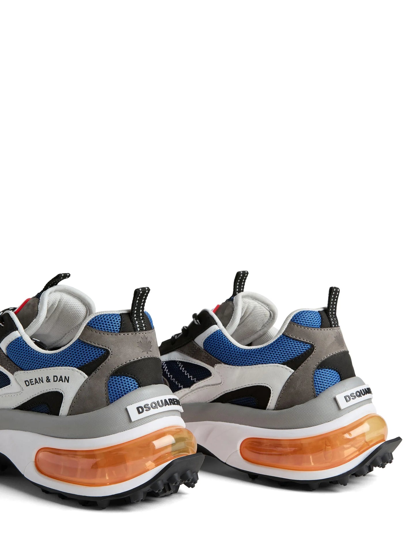 logo-embellished panelled sneakers