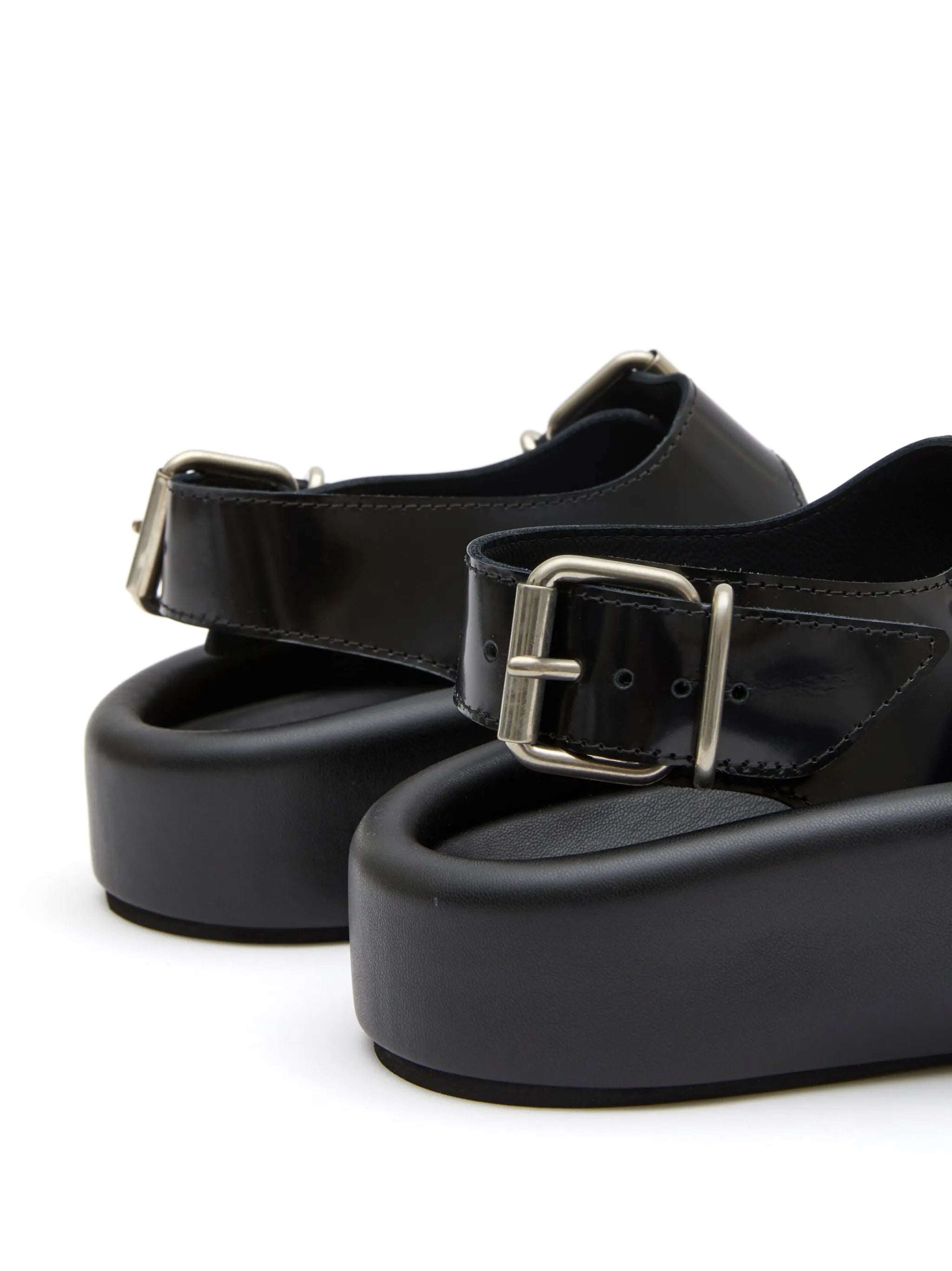 slingback leather sandals