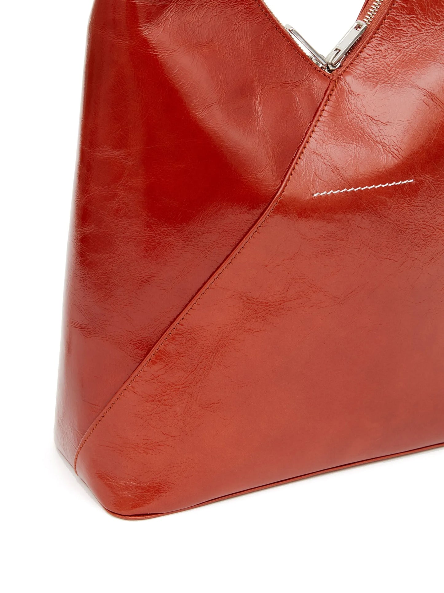 Japanese zip-detail tote bag