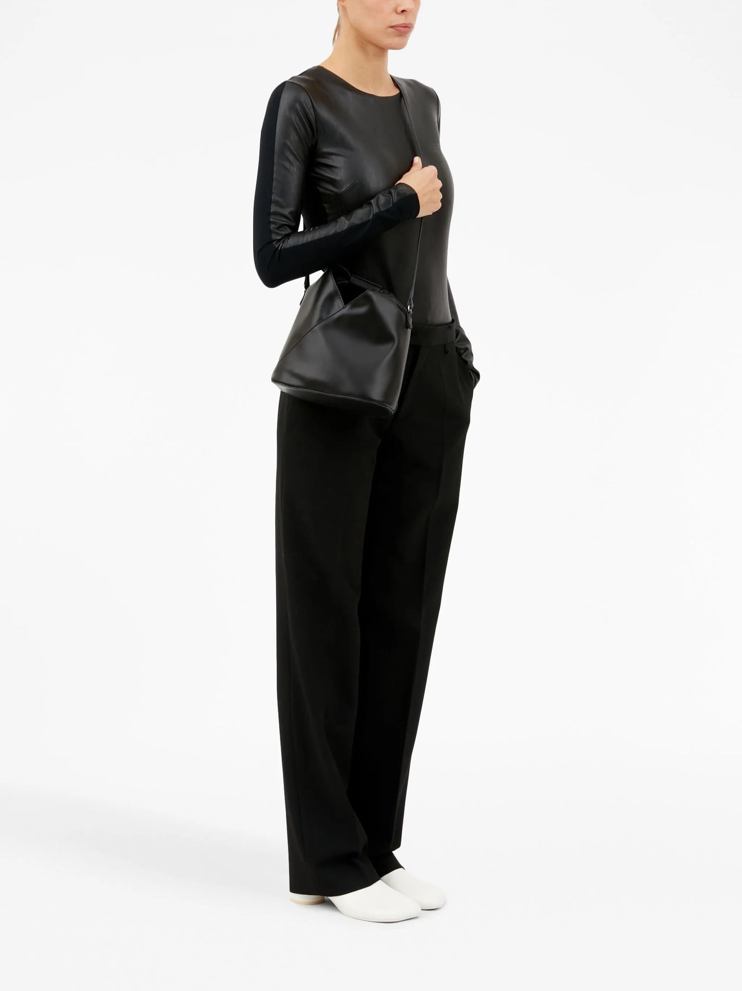Japanese leather tote bag