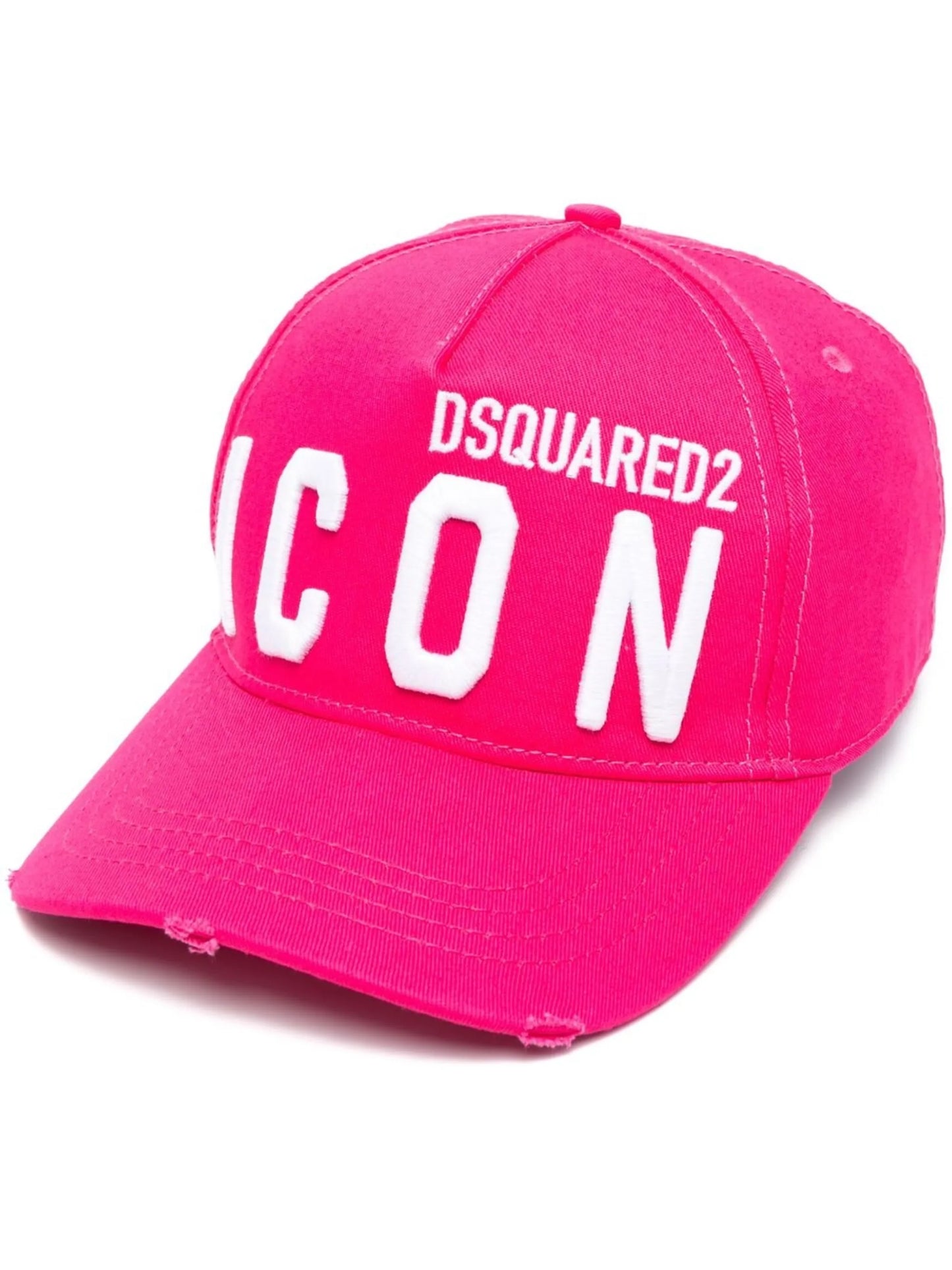Icon embroidered-logo baseball cap