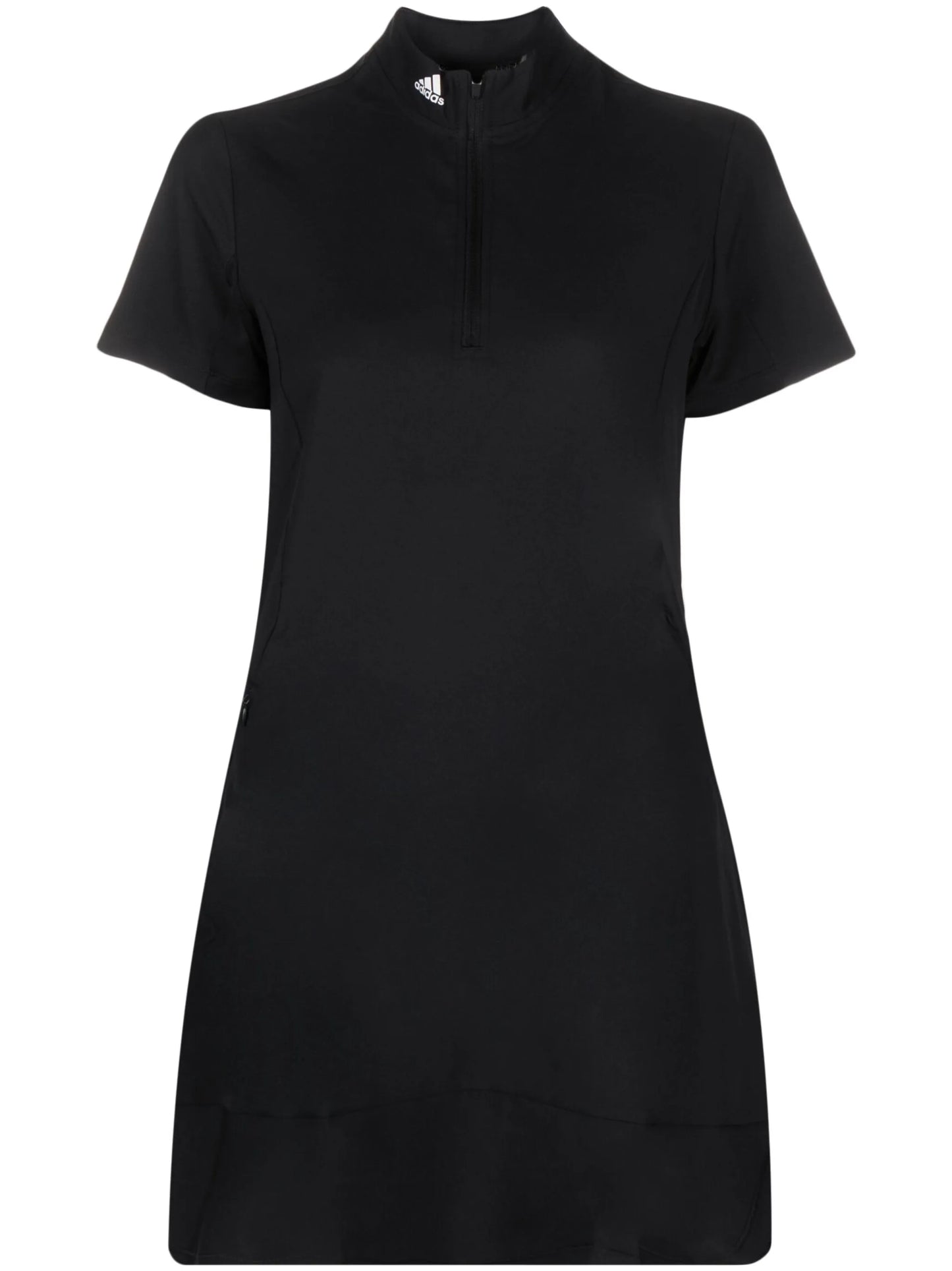 logo-print minidress