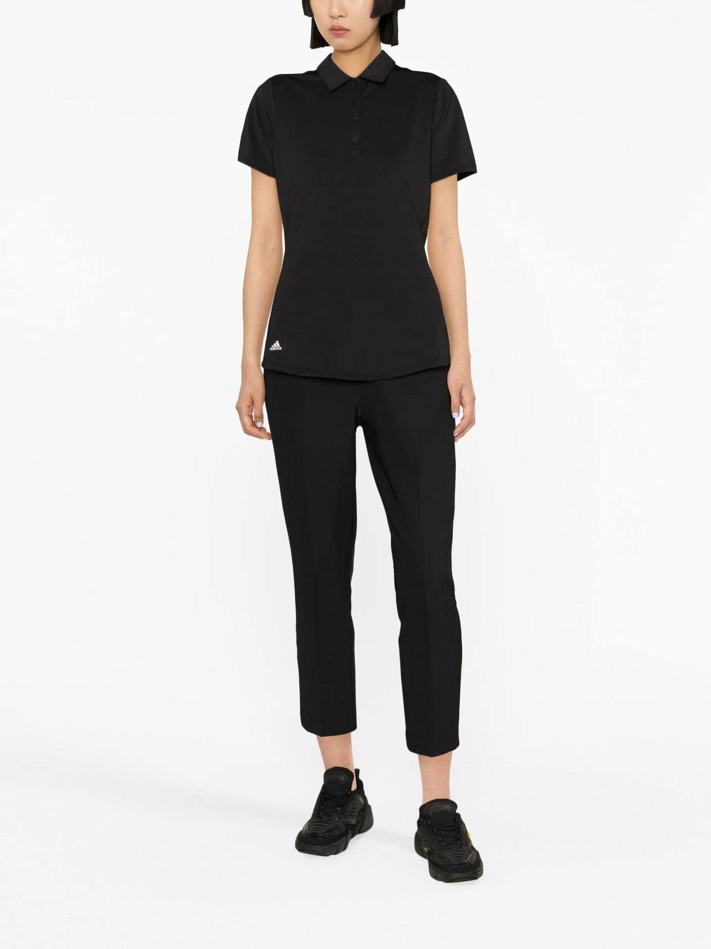 tapered cropped trousers