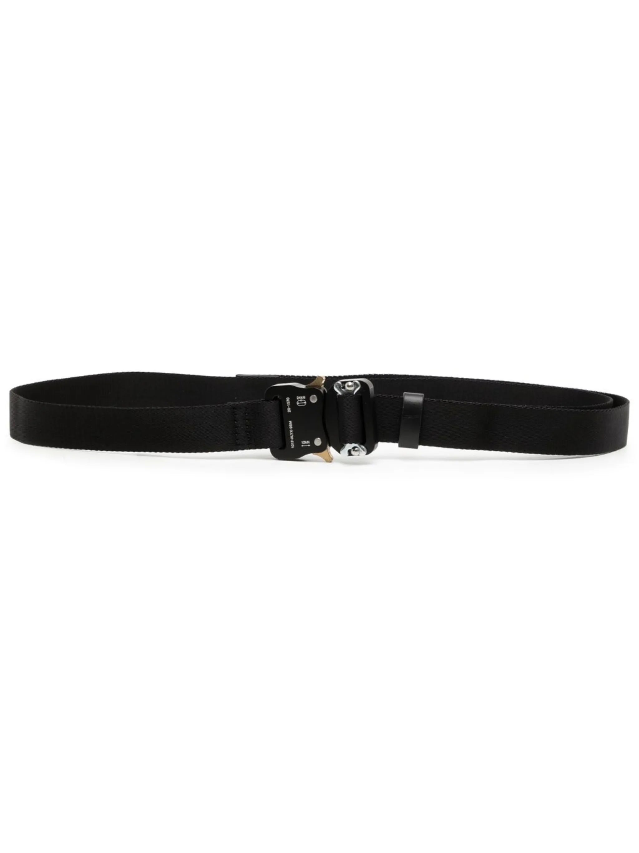 logo-detail clip-fastening belt