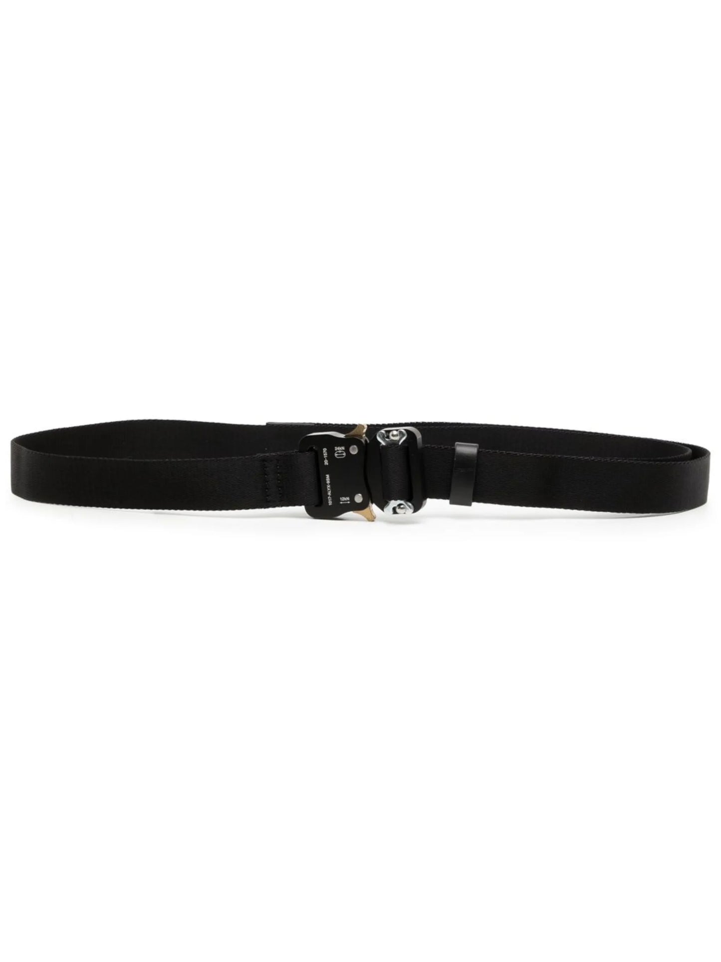 logo-detail clip-fastening belt