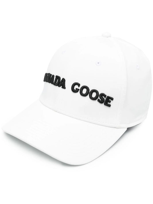 embossed-logo cap