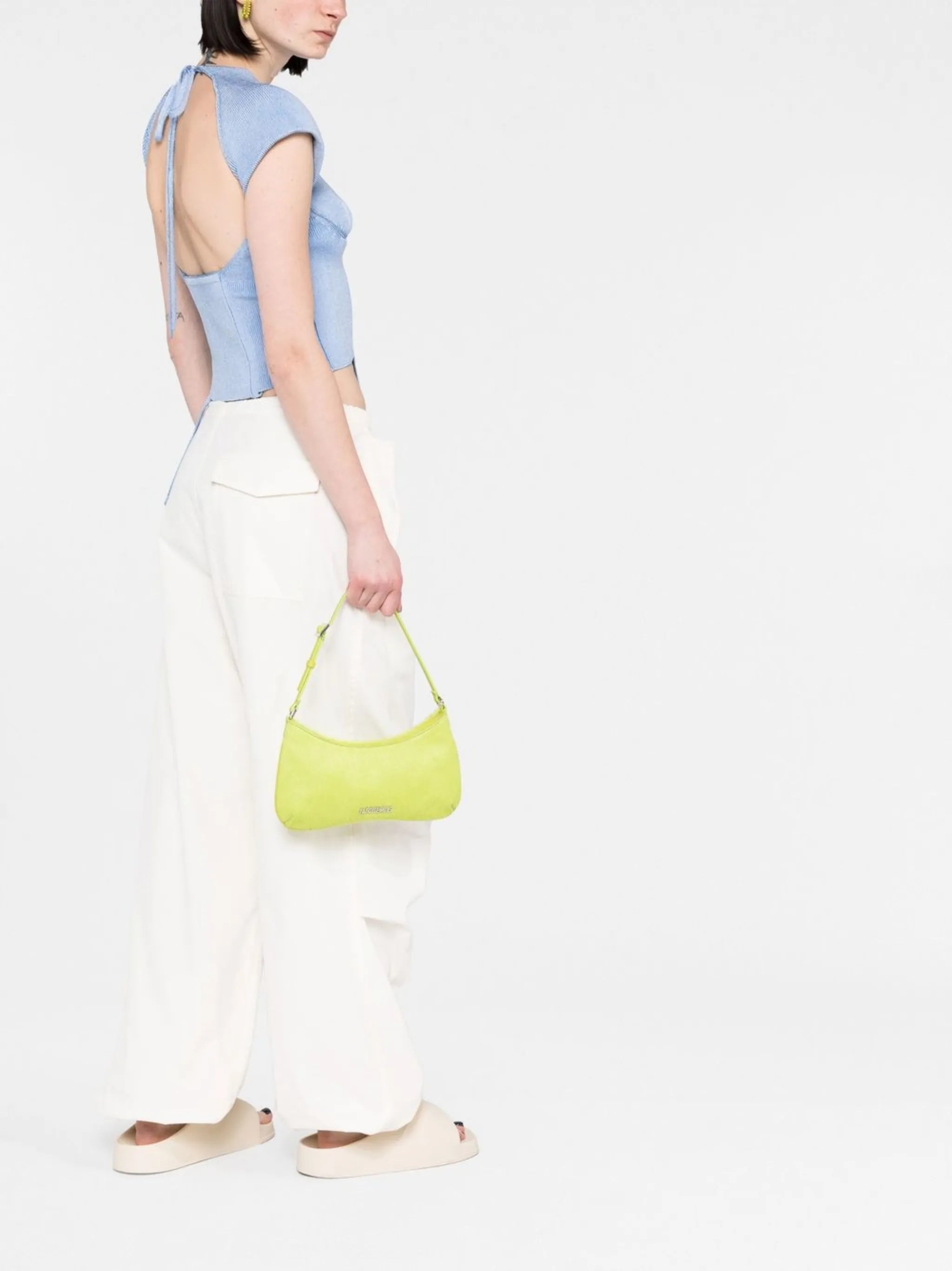 Le Bisou calf hair shoulder bag