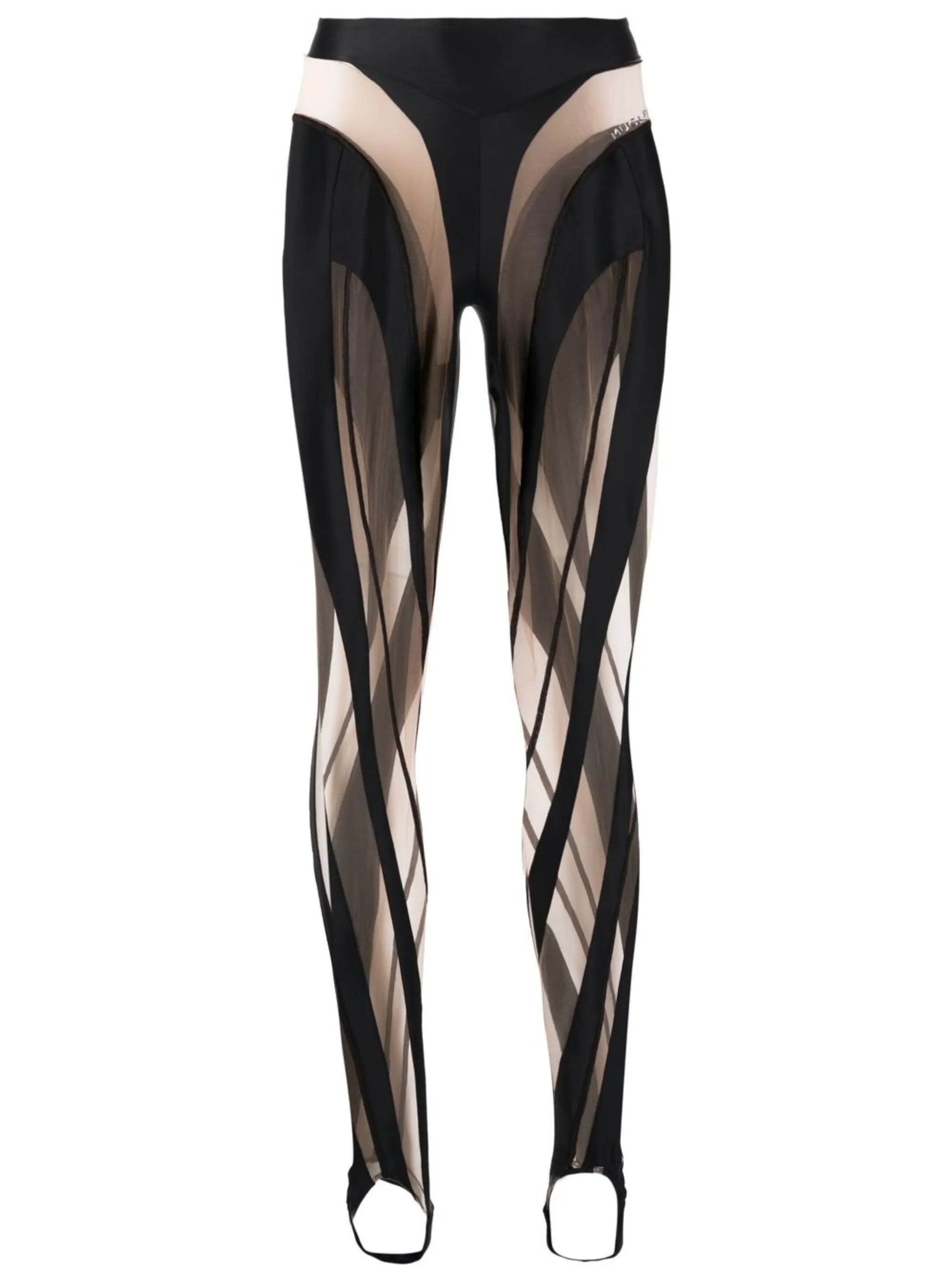 semi-sheer leggings