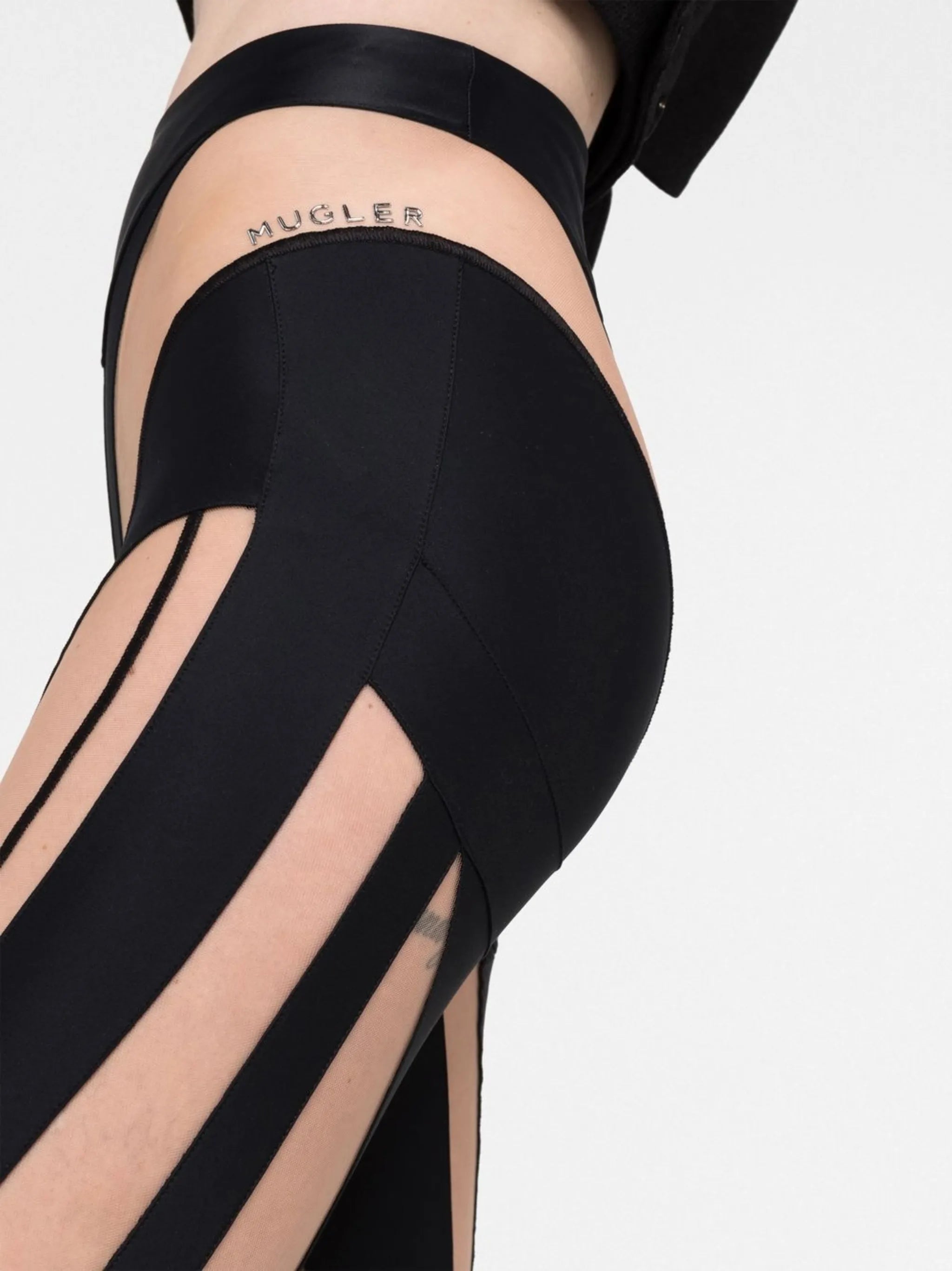 semi-sheer leggings