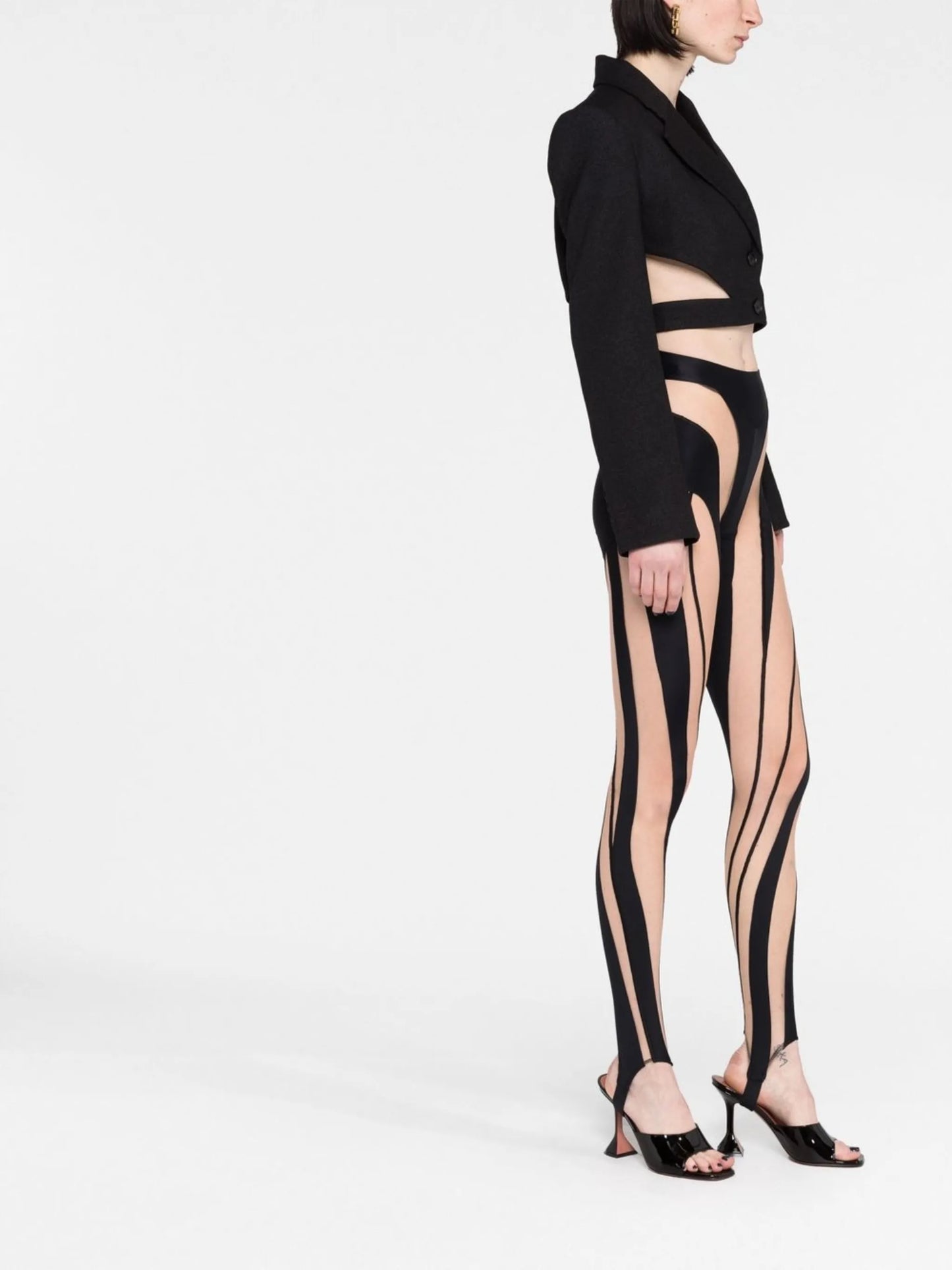 semi-sheer leggings