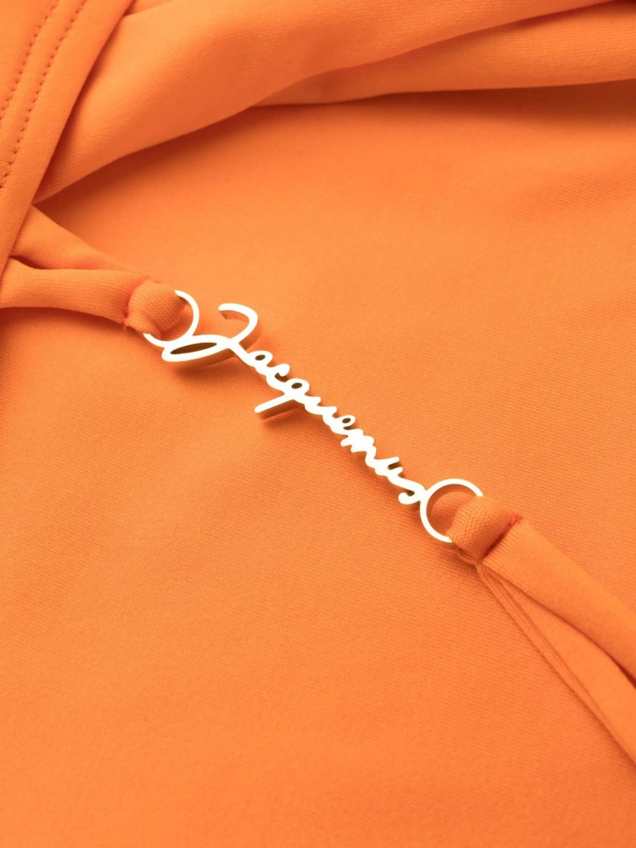 logo-lettering open-back swimsuit
