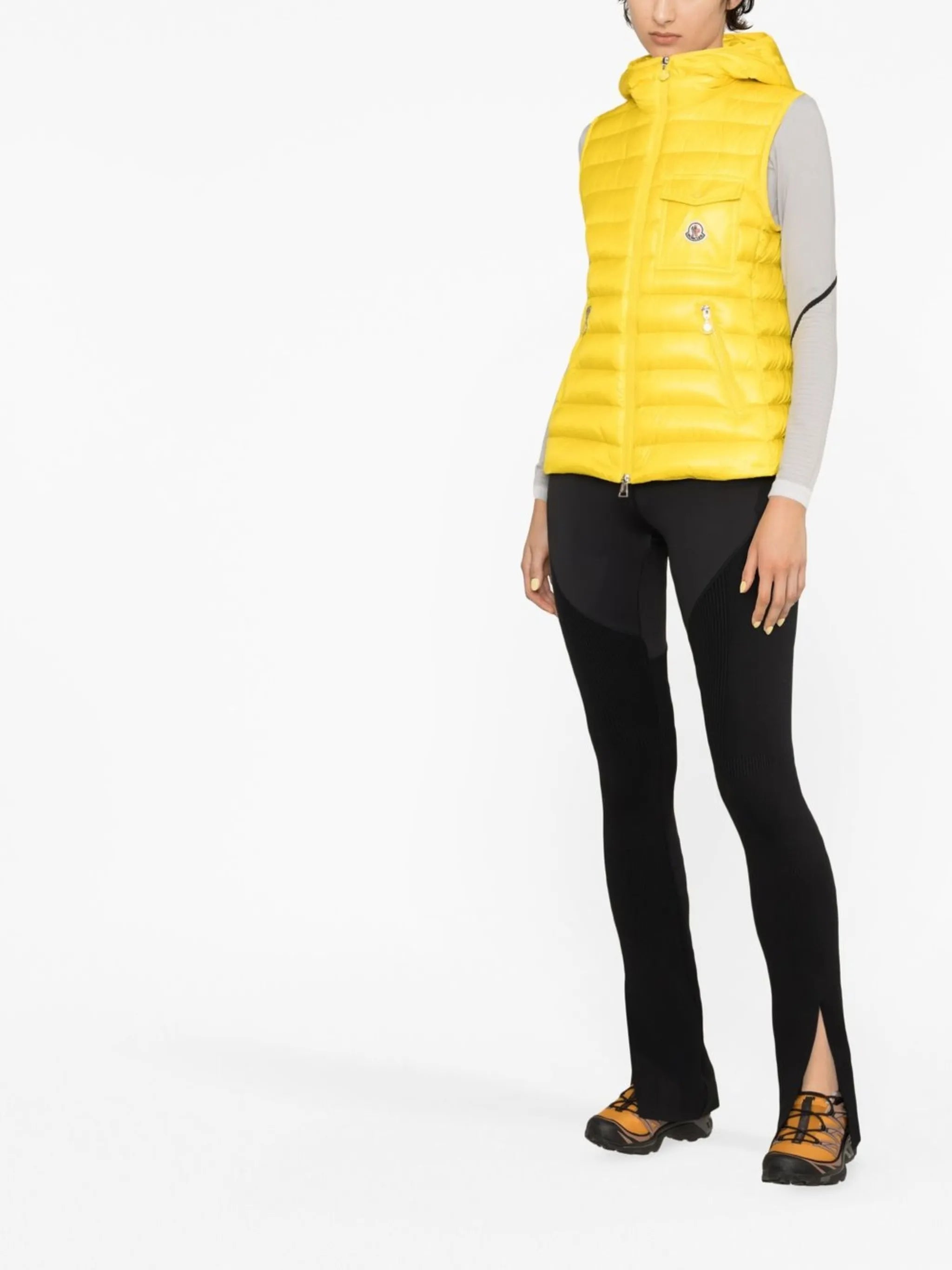Glygos hooded quilted gilet