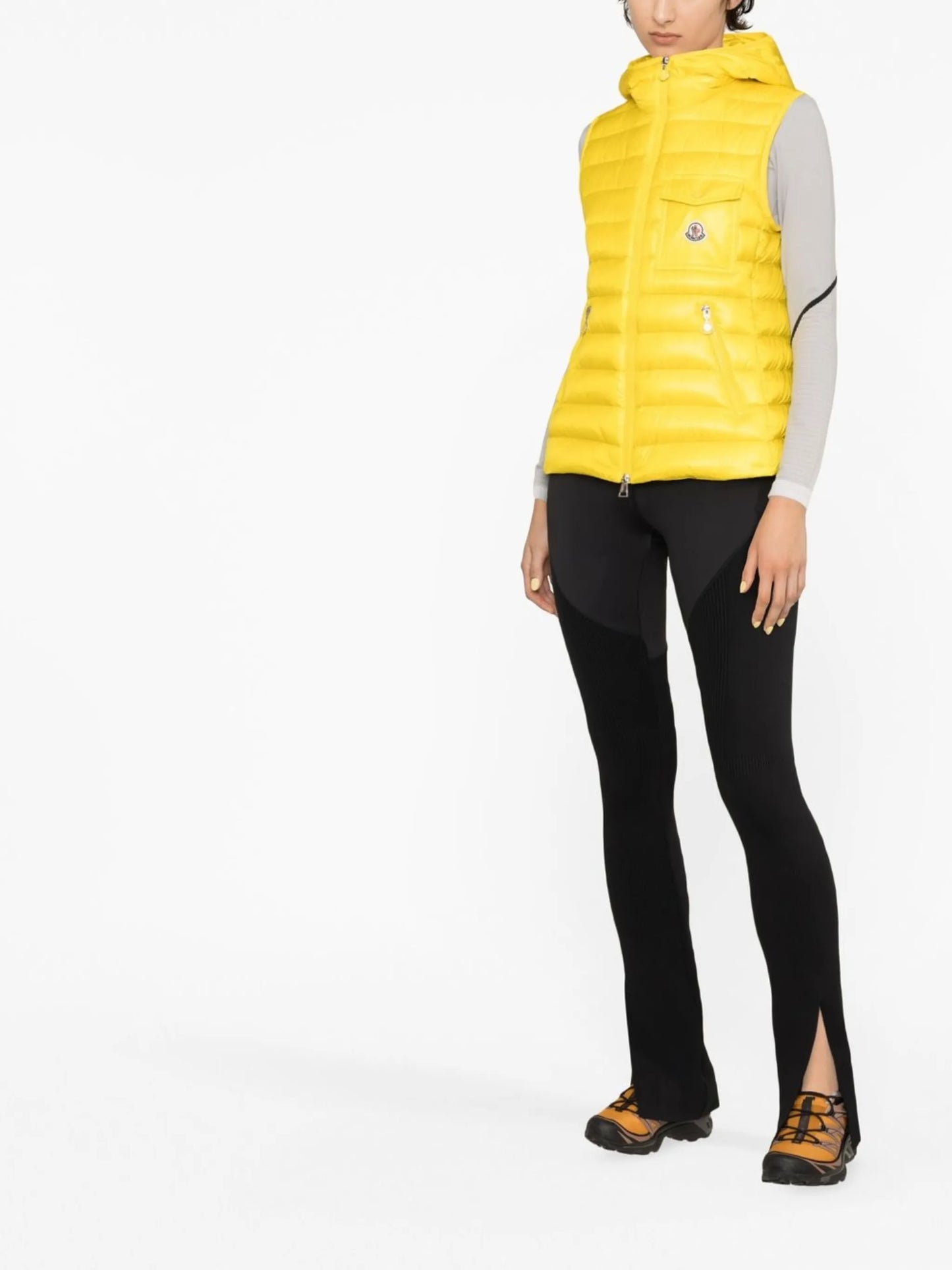 Glygos hooded quilted gilet