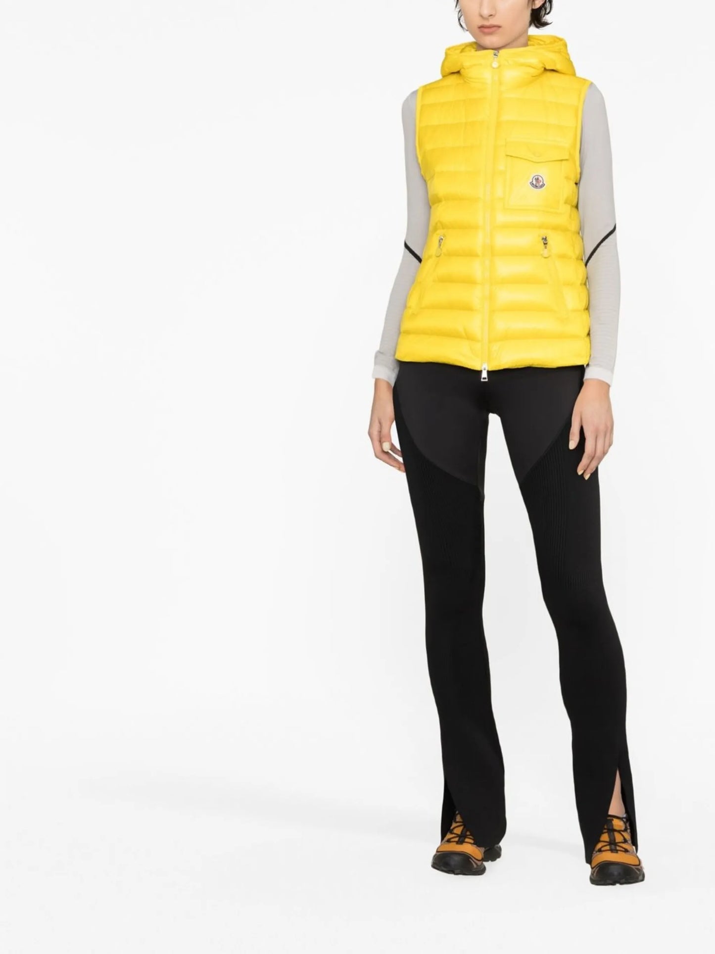 Glygos hooded quilted gilet