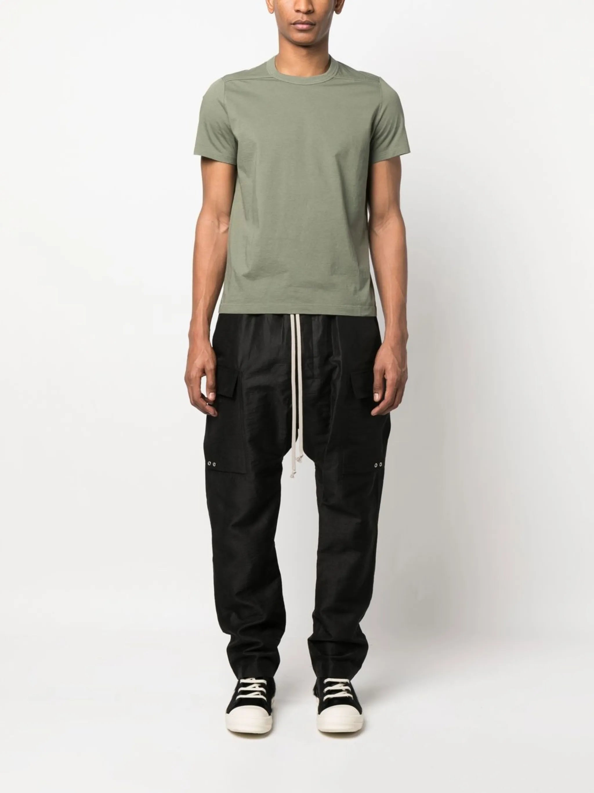 drawstring cargo trousers