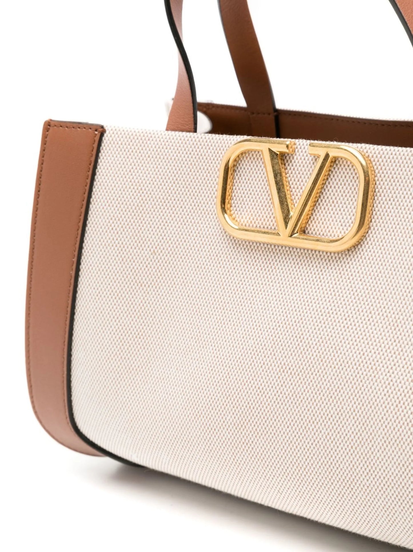 small VLogo Signature tote bag