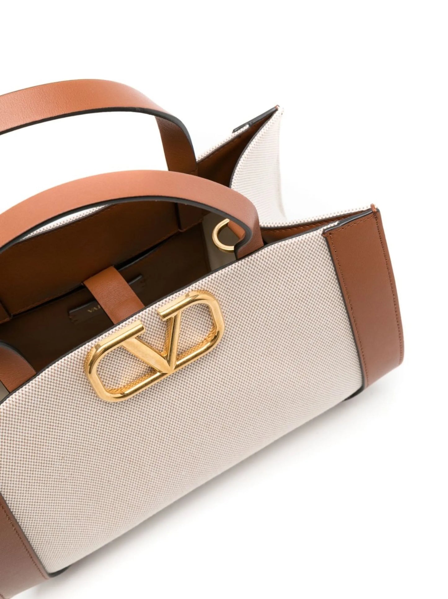 small VLogo Signature tote bag