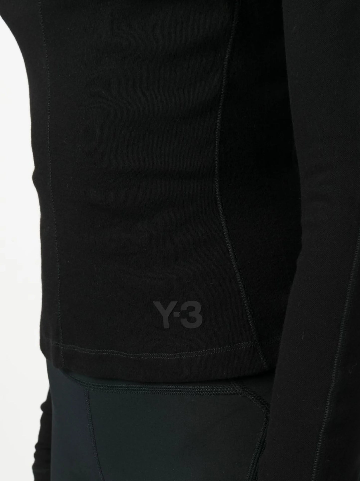 logo-print long-sleeve top
