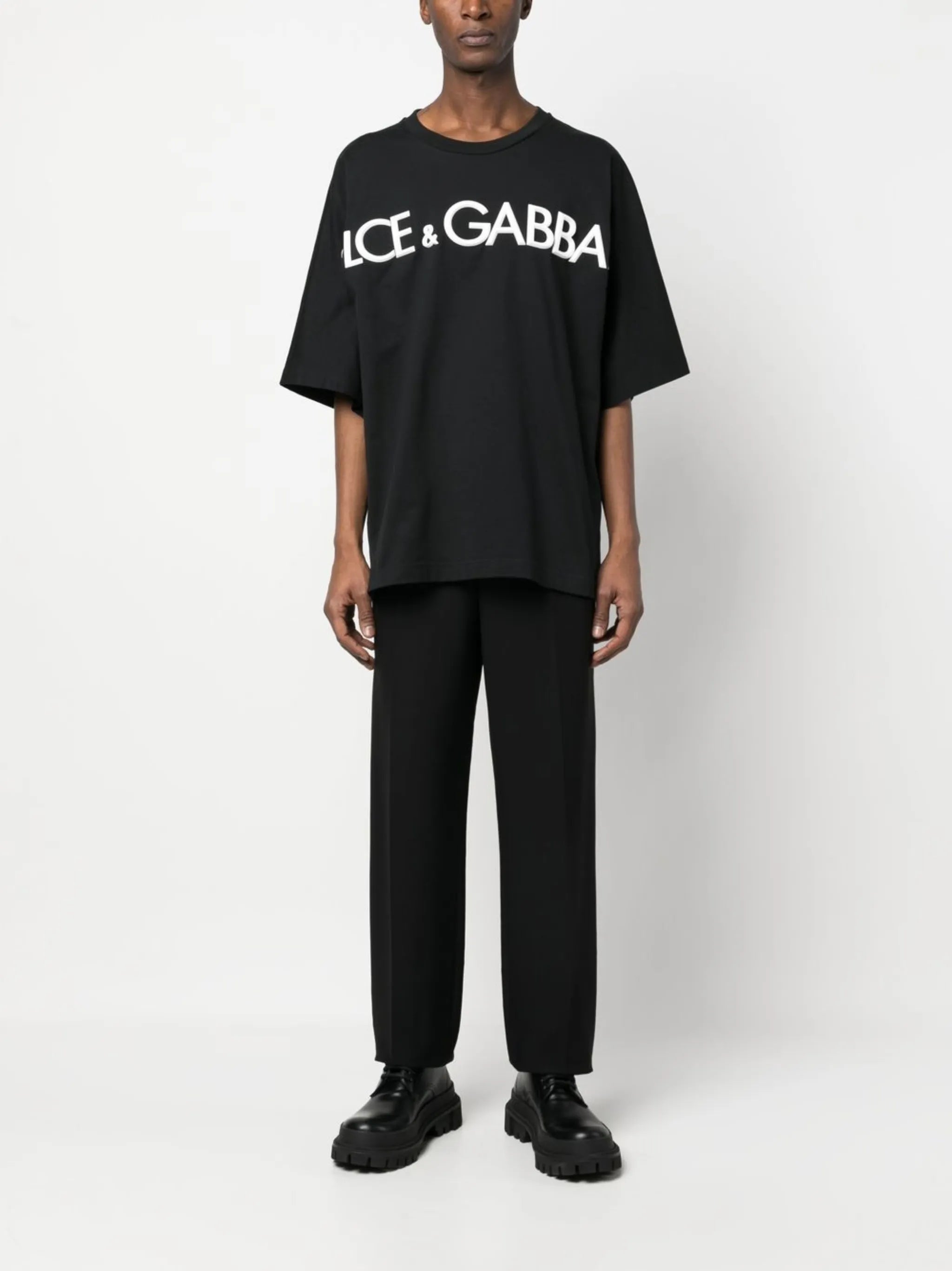 logo-print cotton T-shirt