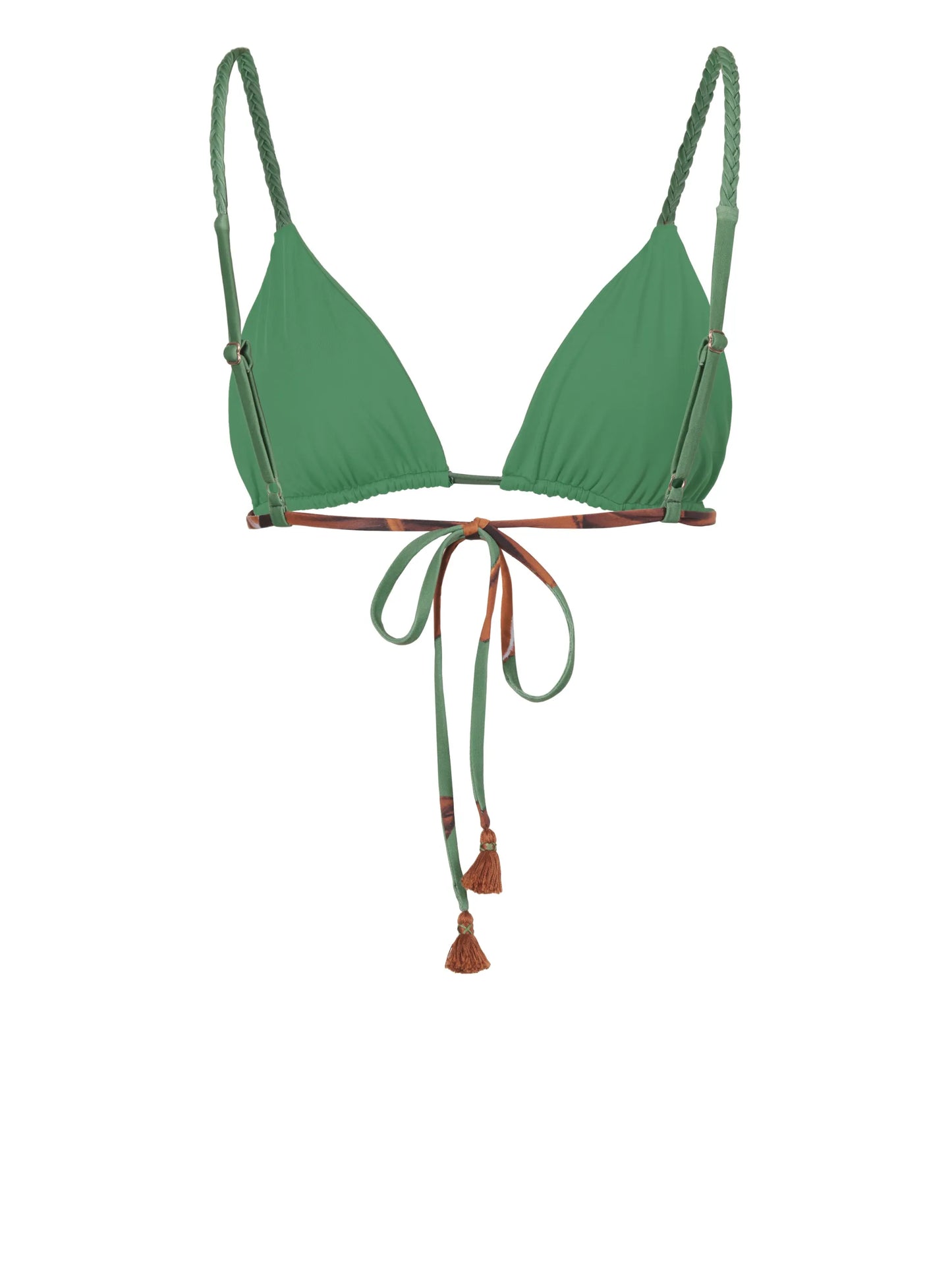 Wakama triangle-cup bikini top