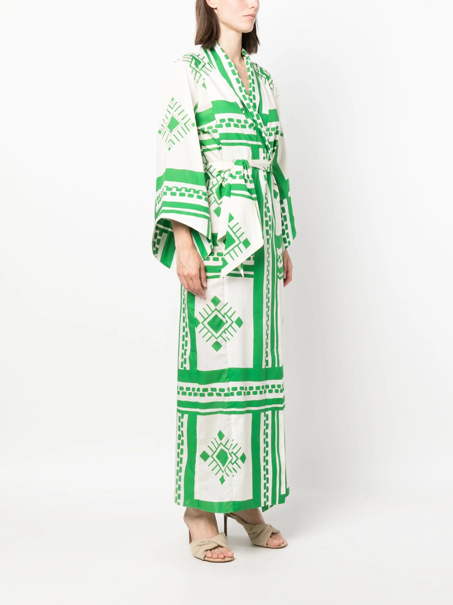 Happy Mystery printed cotton dress
