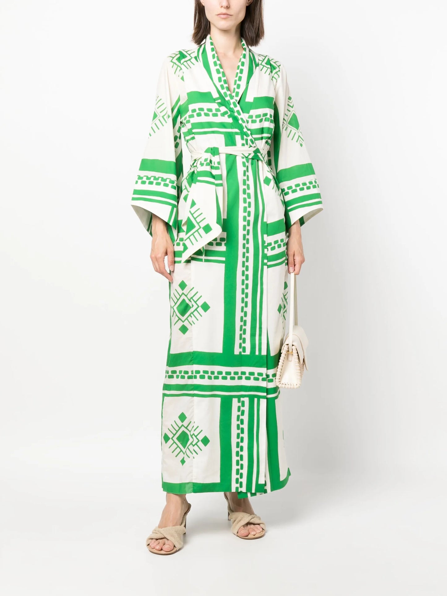 Happy Mystery printed cotton dress