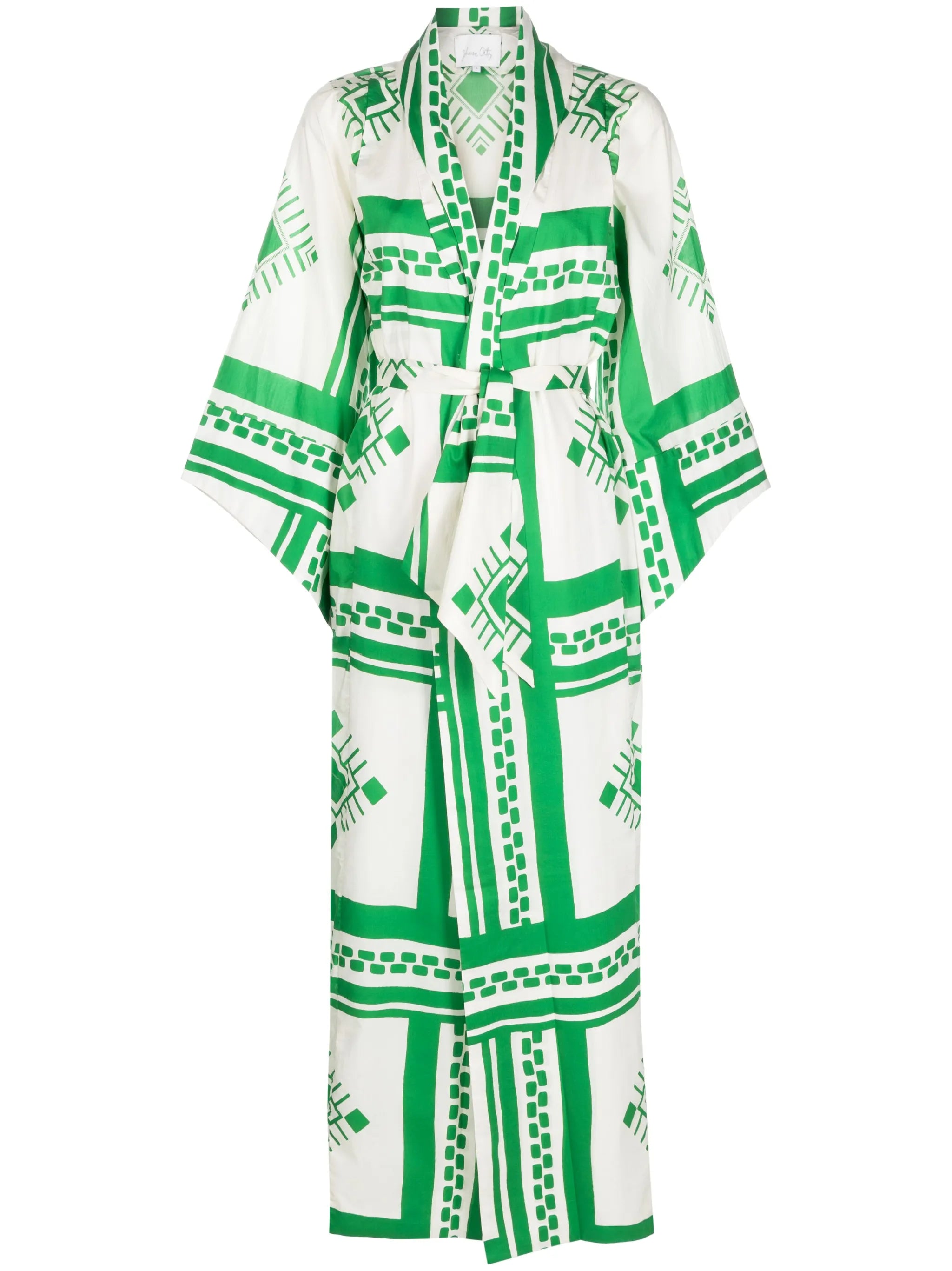 Happy Mystery printed cotton dress