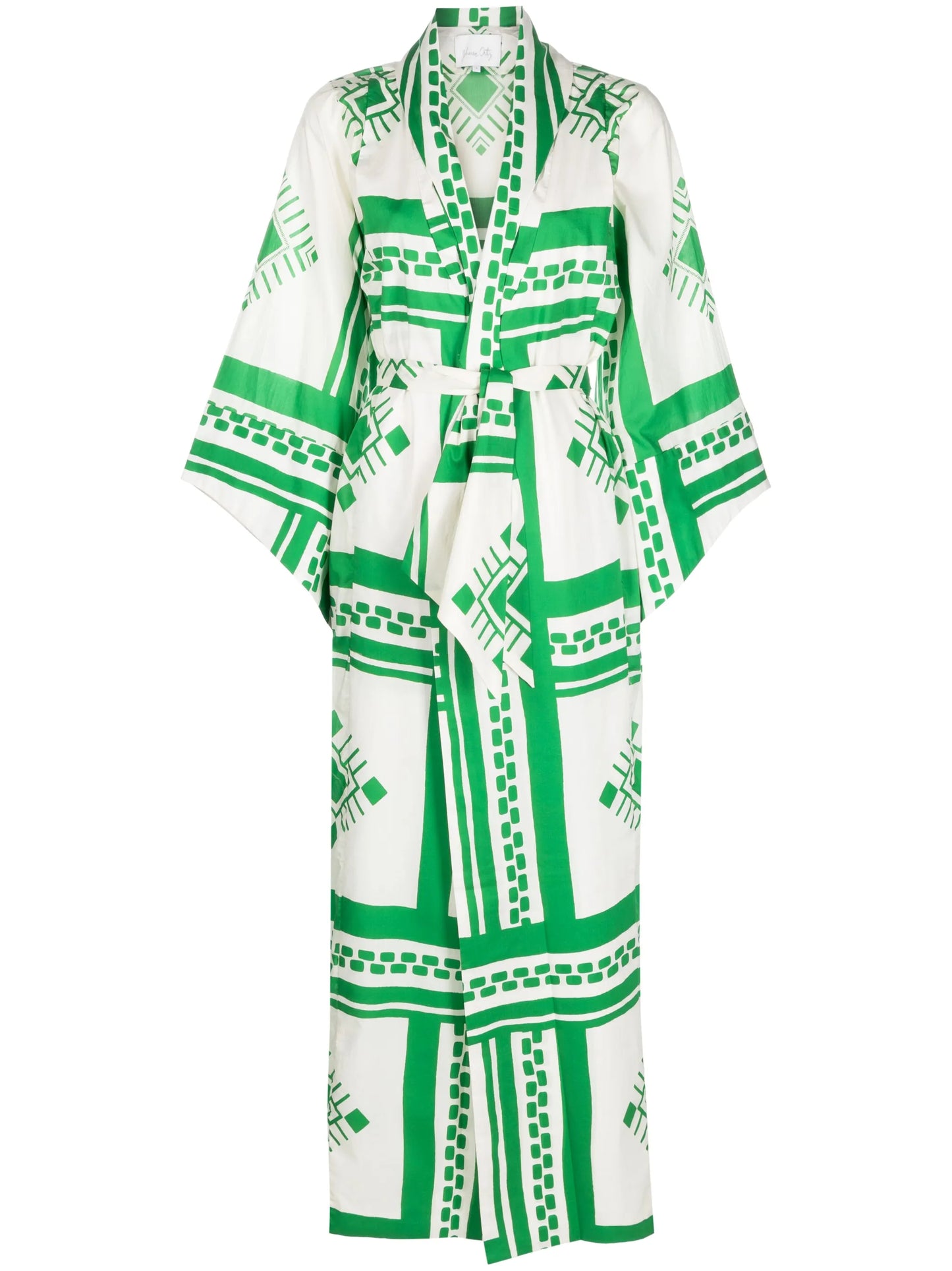 Happy Mystery printed cotton dress