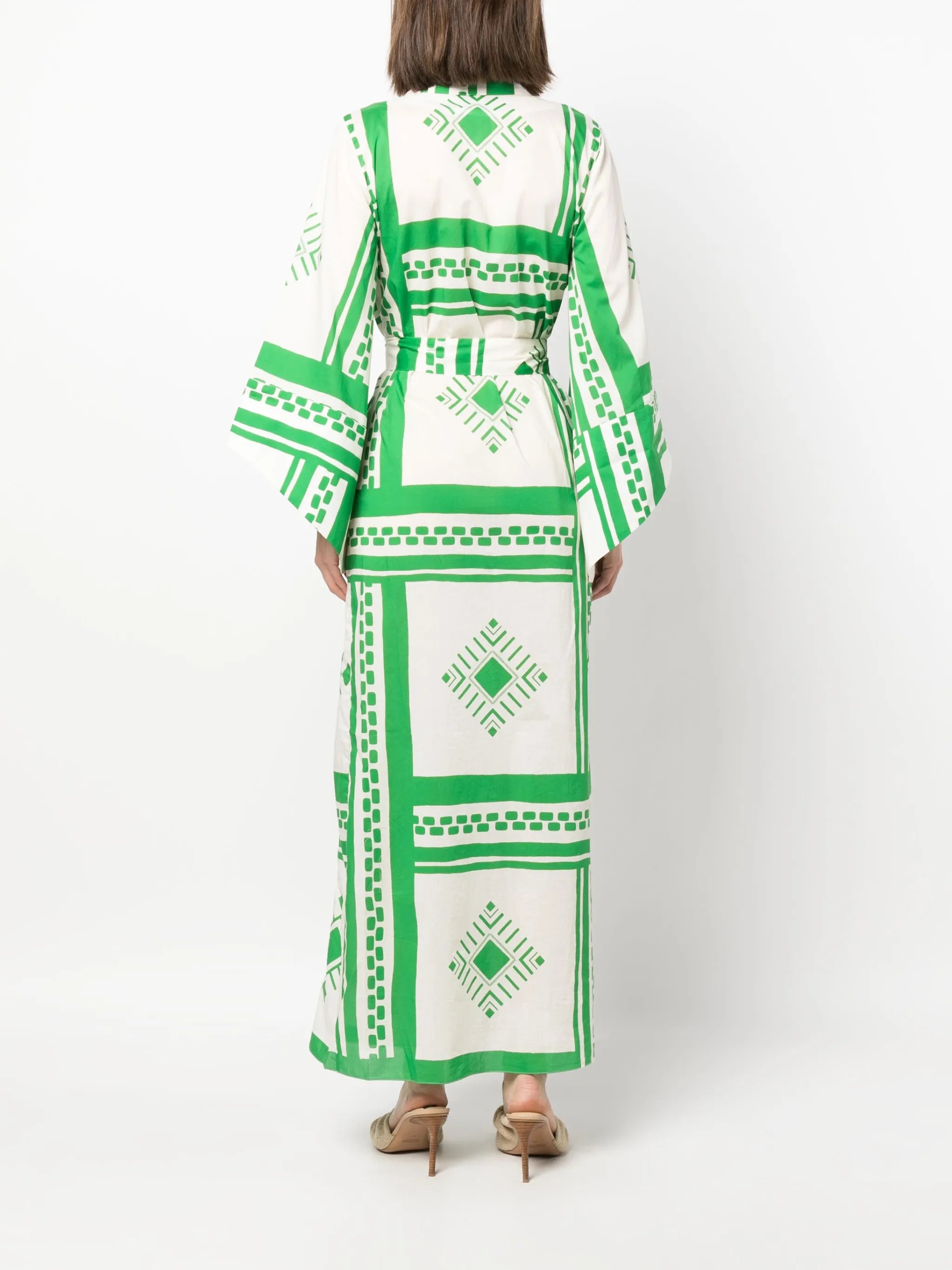Happy Mystery printed cotton dress
