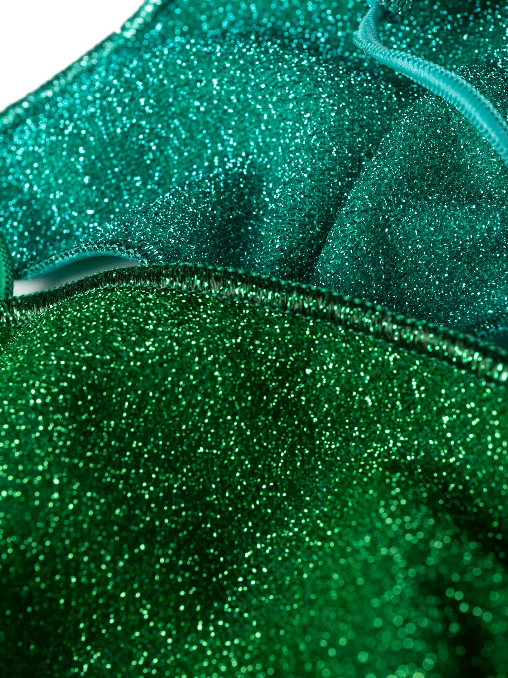 Gem Colore metallic-effect bikini