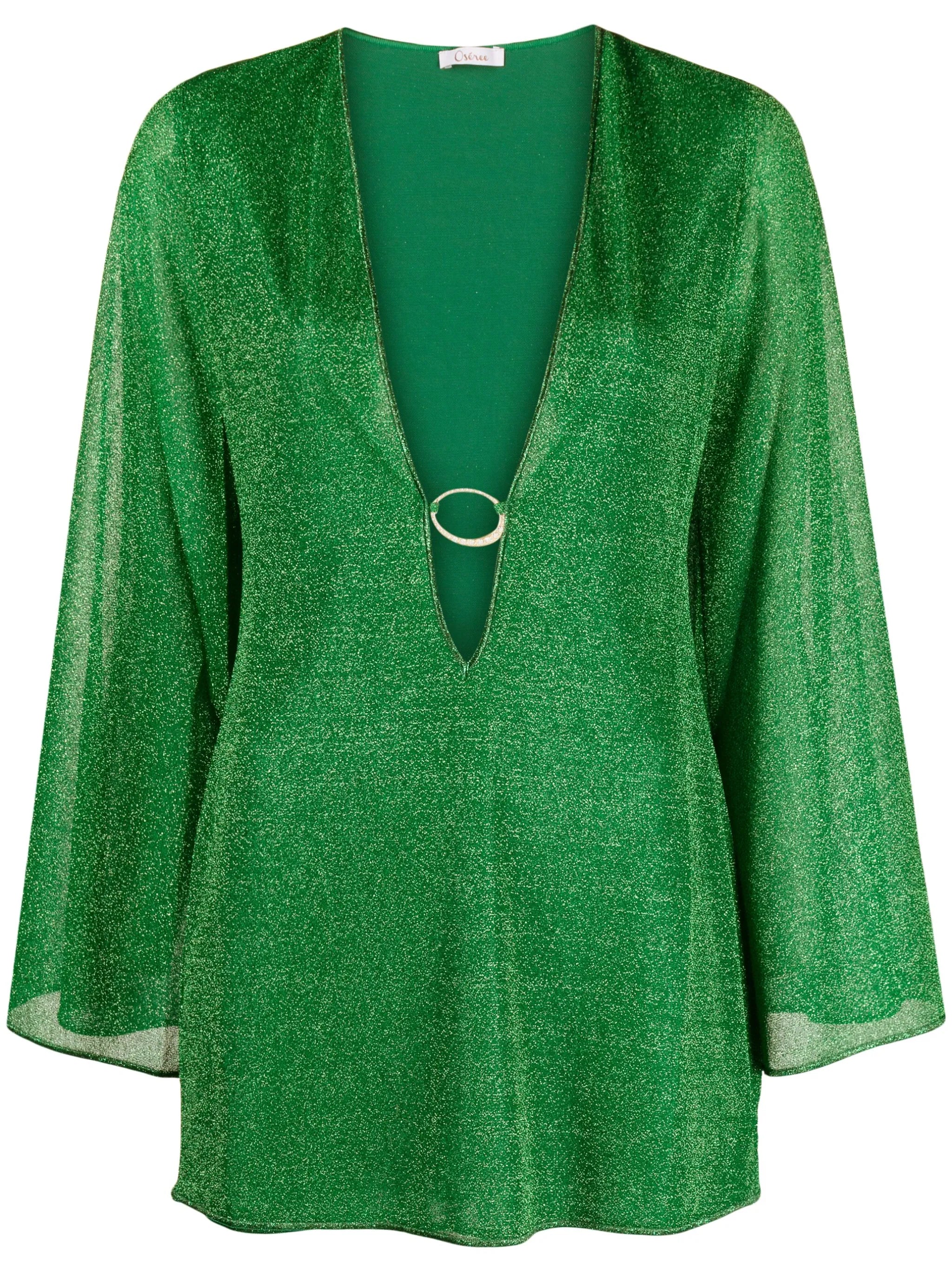 Lumière V-neck minidress