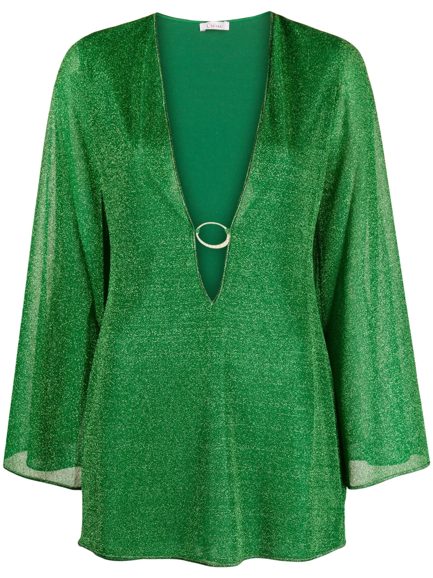 Lumière V-neck minidress