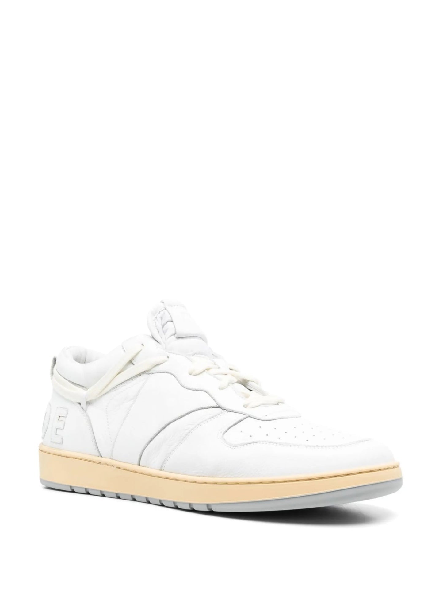 embroidered-logo low-top sneakers