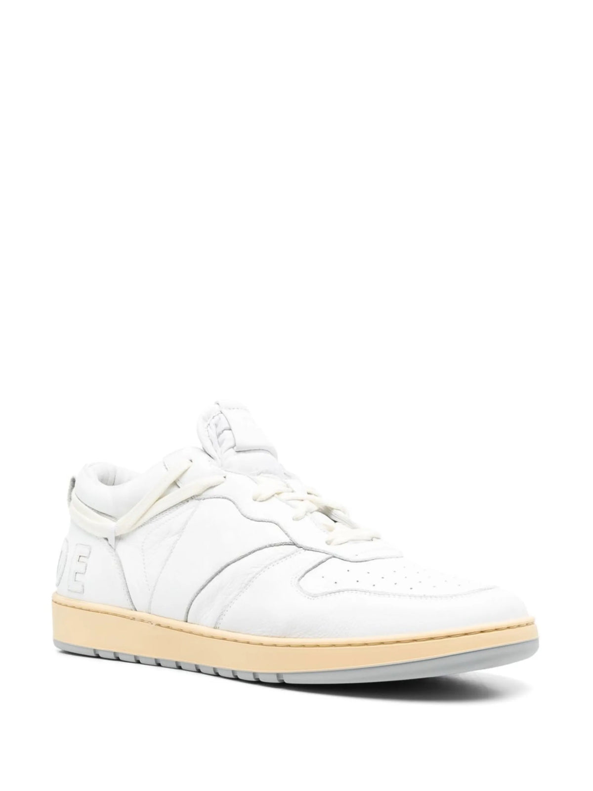embroidered-logo low-top sneakers